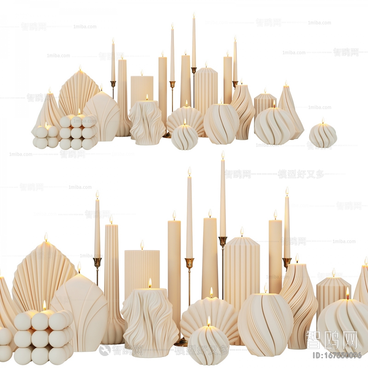 Modern Candles/Candlesticks