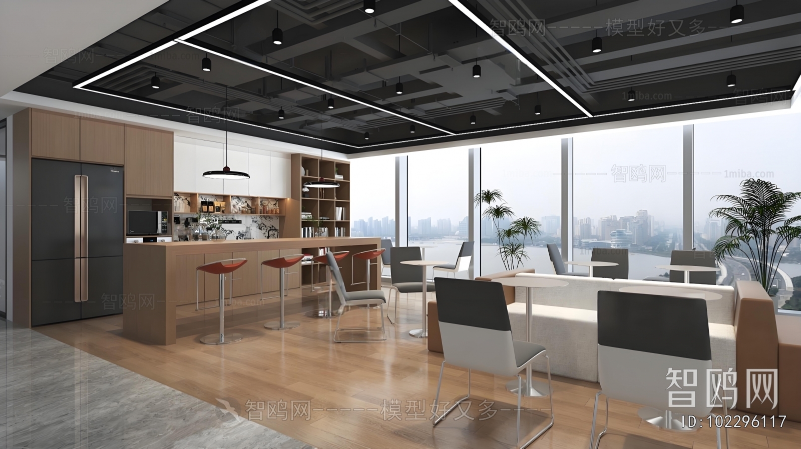 Modern Office Rest Area