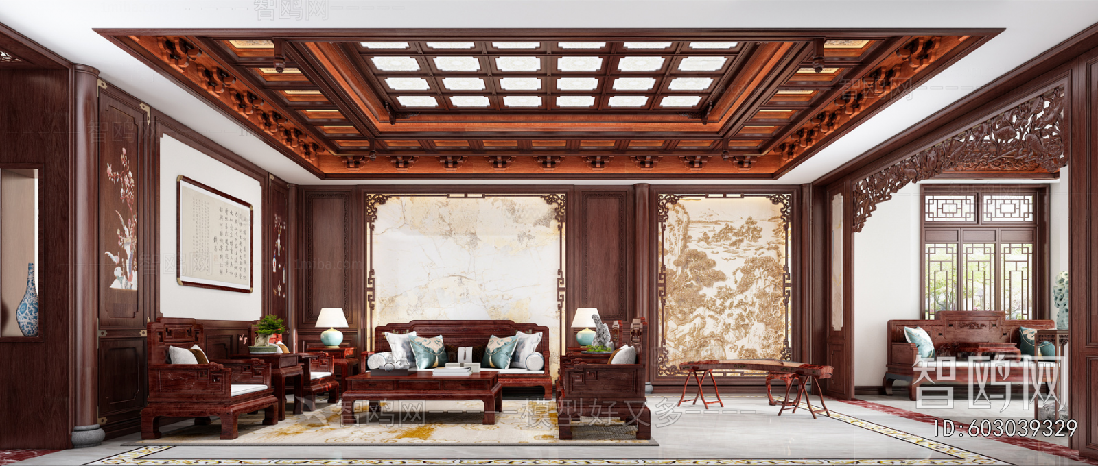 Chinese Style A Living Room