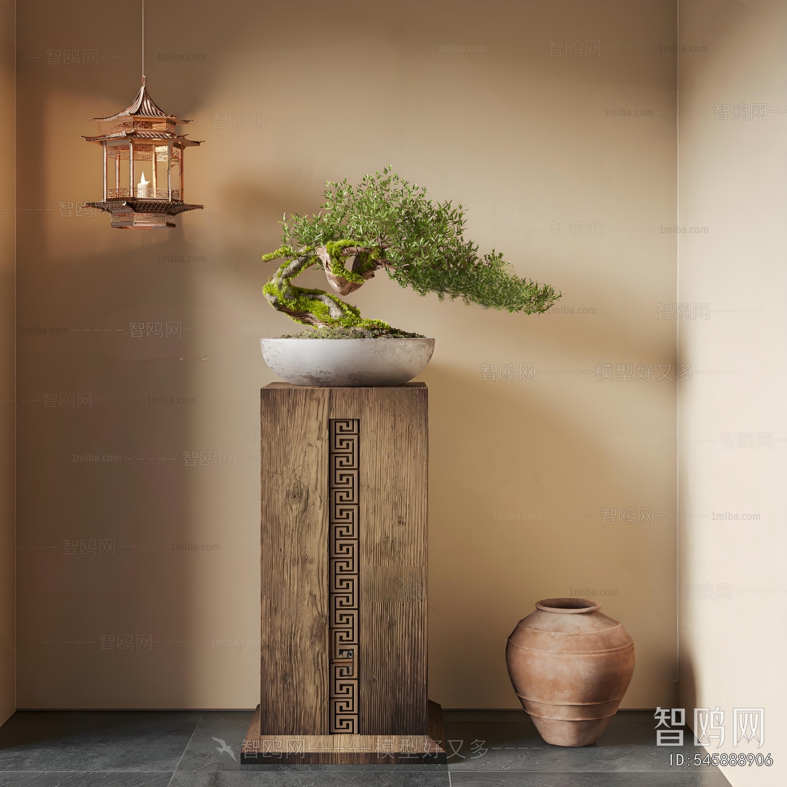 New Chinese Style Bonsai