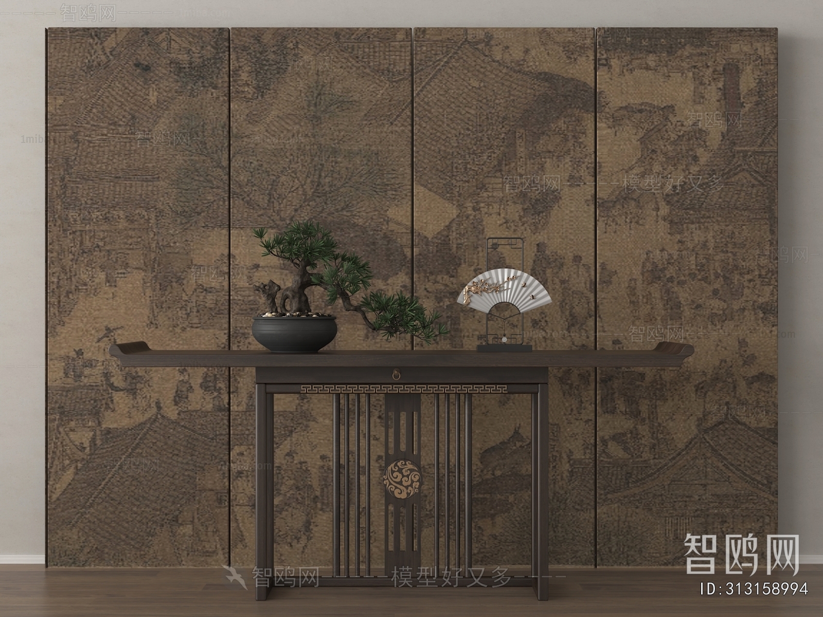 New Chinese Style Console