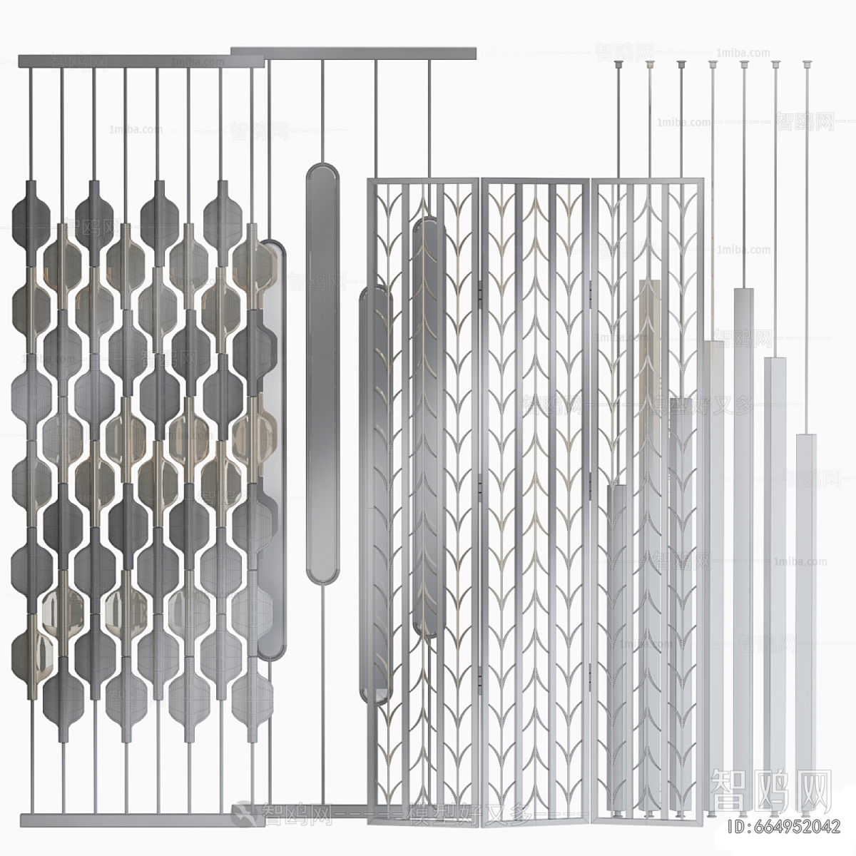 Modern Metal Screen Partition