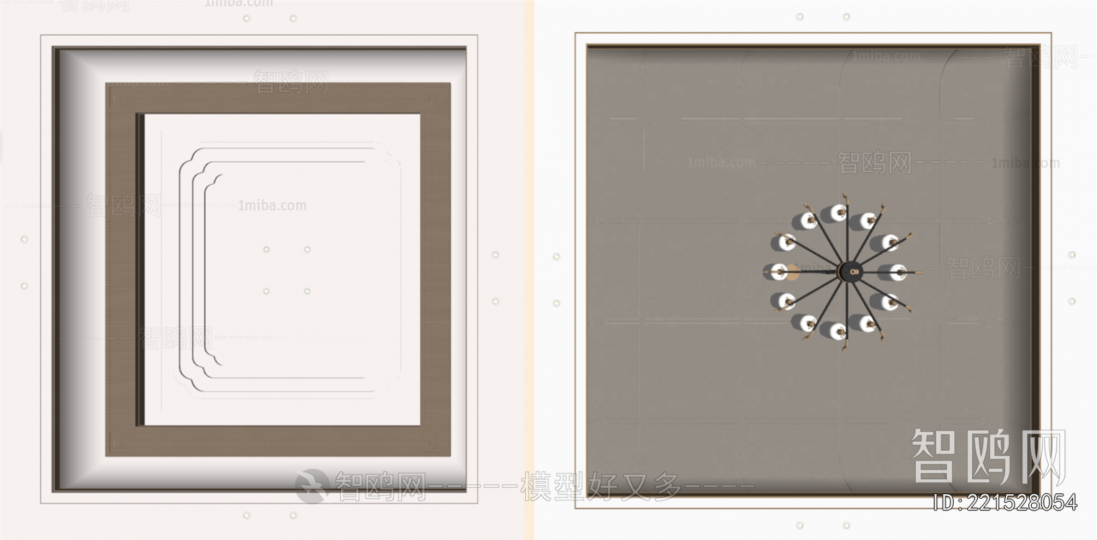New Chinese Style Suspended Ceiling