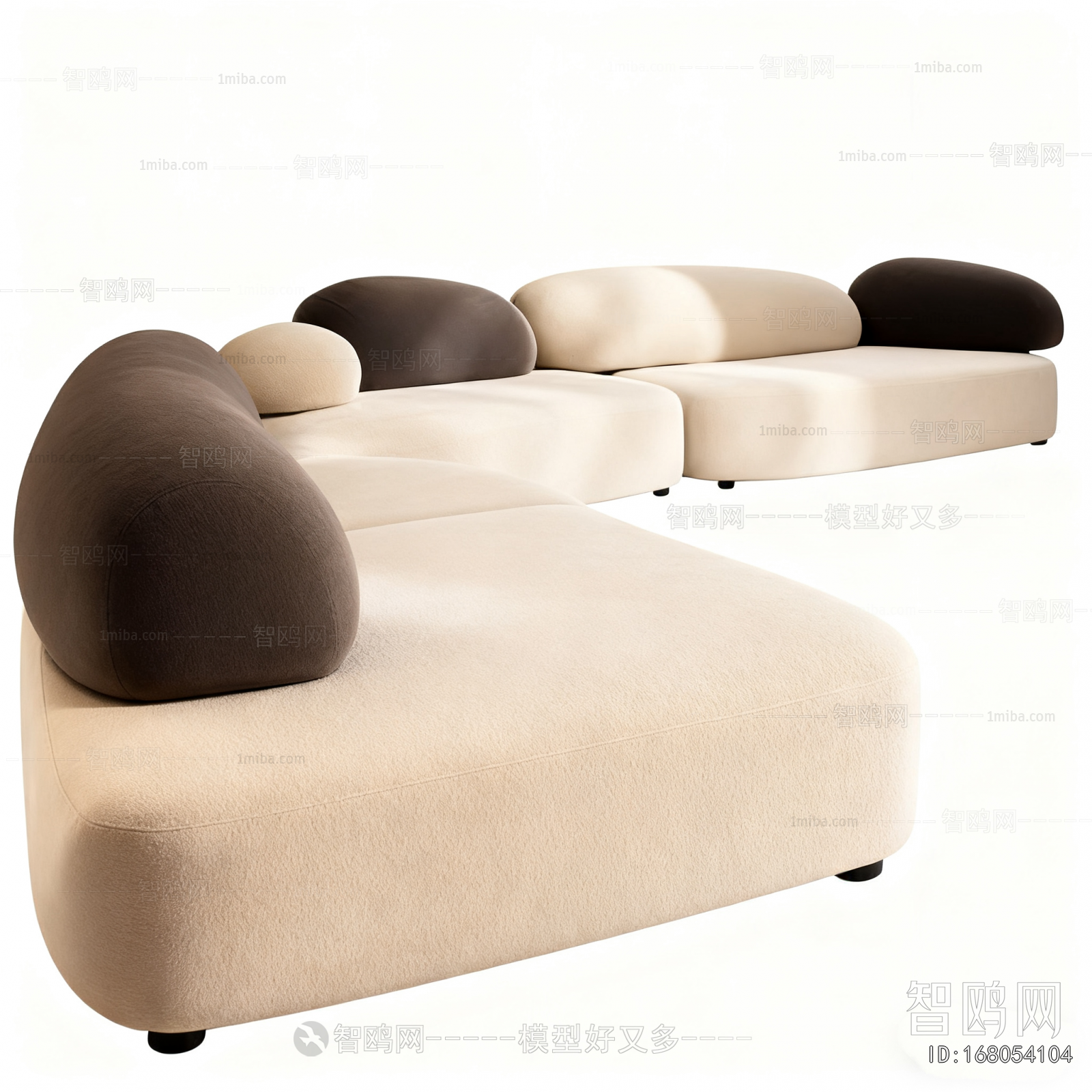 Modern Curved Sofa