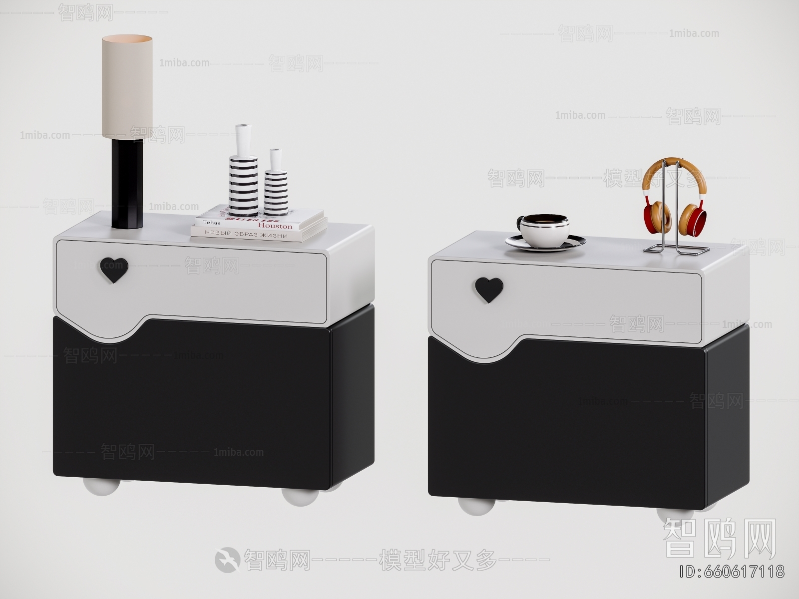 Modern Bedside Cupboard