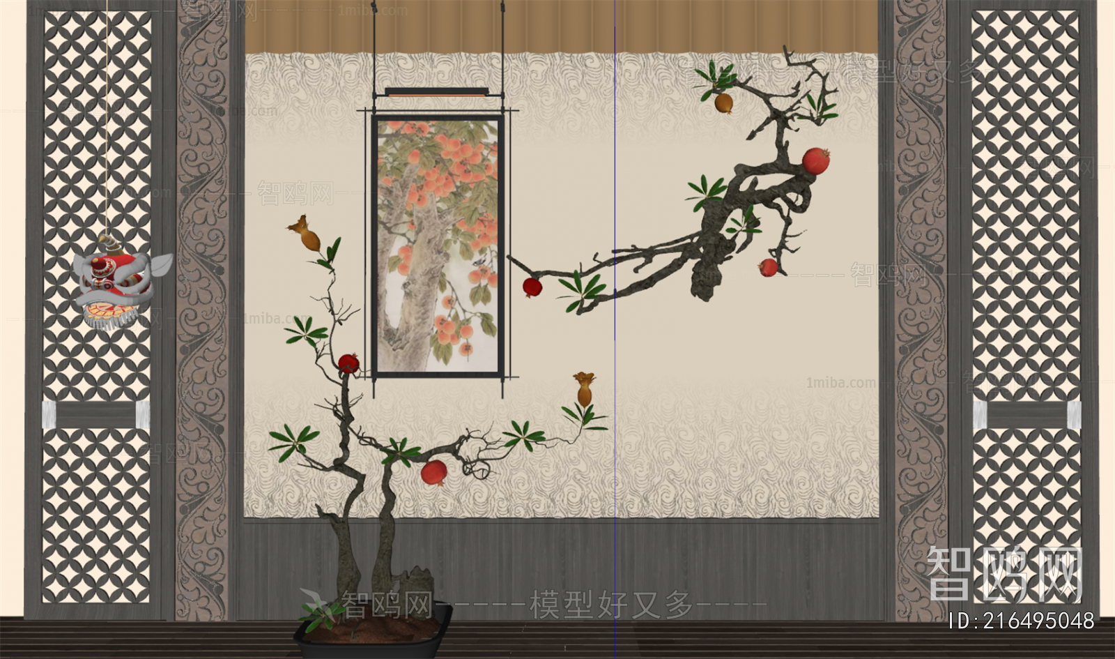 New Chinese Style Bonsai