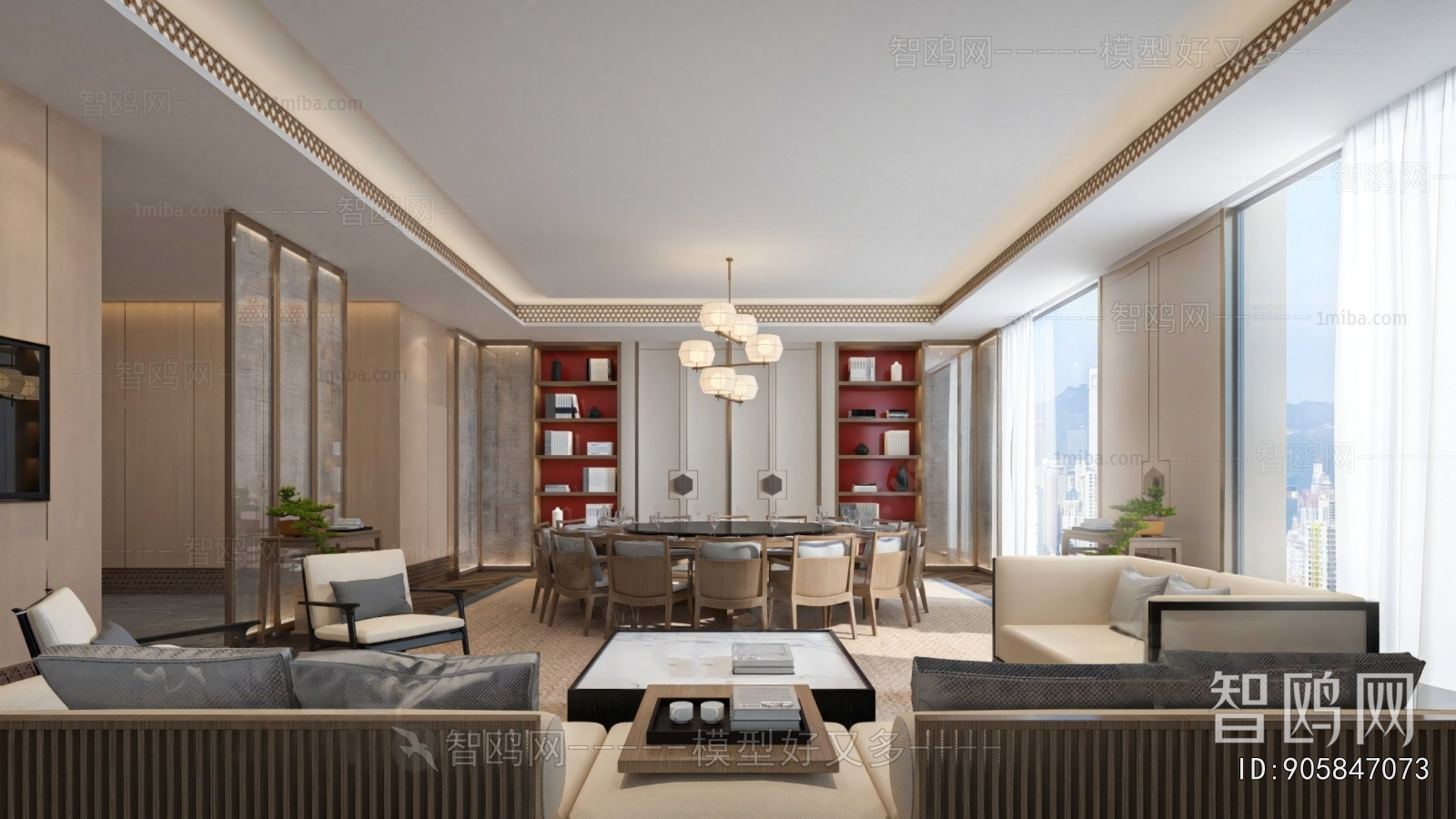 New Chinese Style Restaurant Box