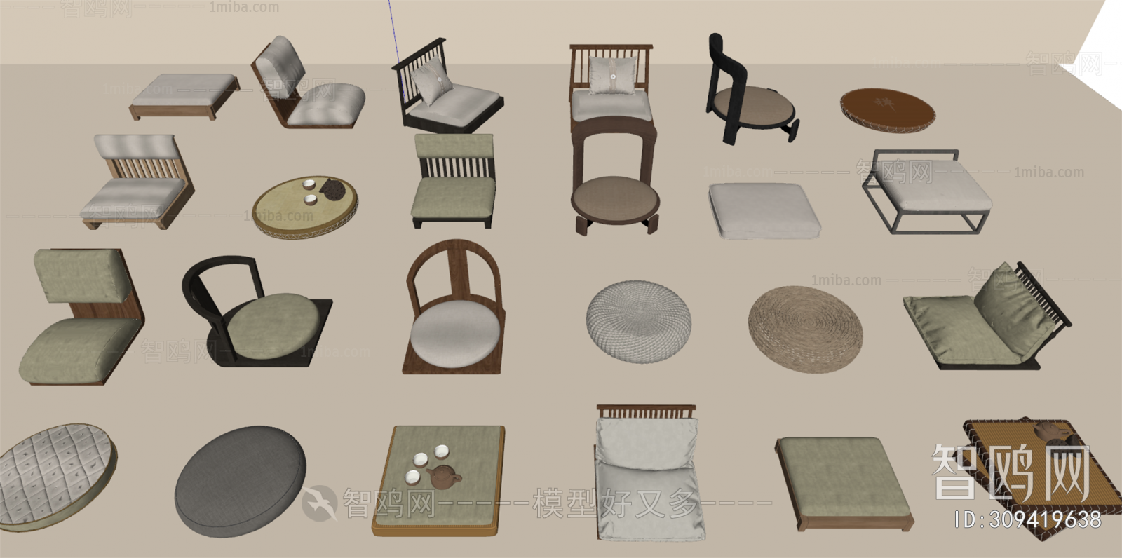 New Chinese Style Cushion