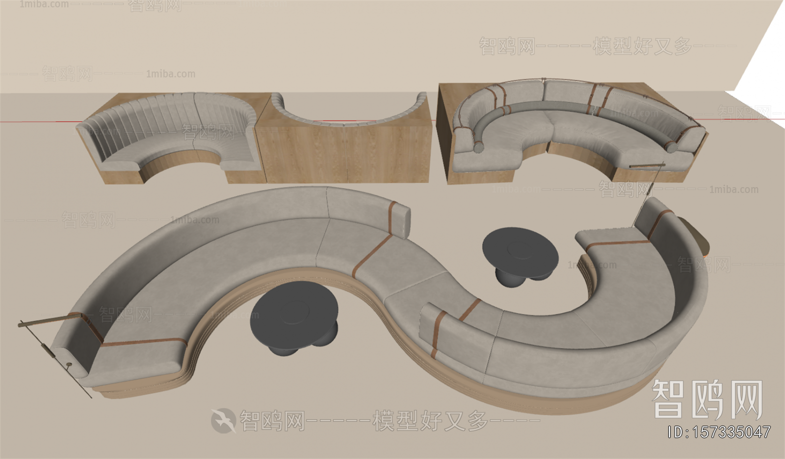 Modern Card Seat Sofa