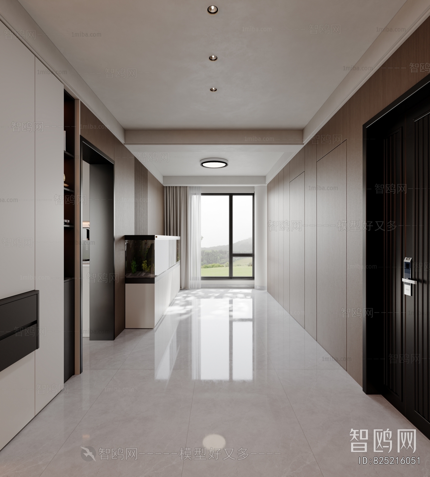 Modern Hallway