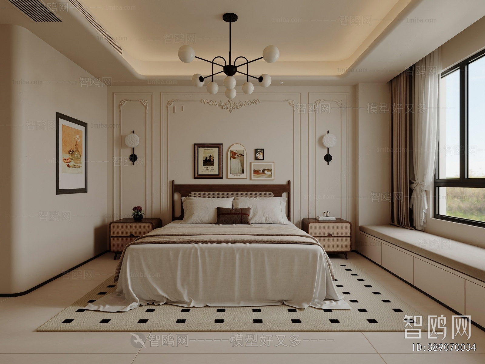 French Style Bedroom