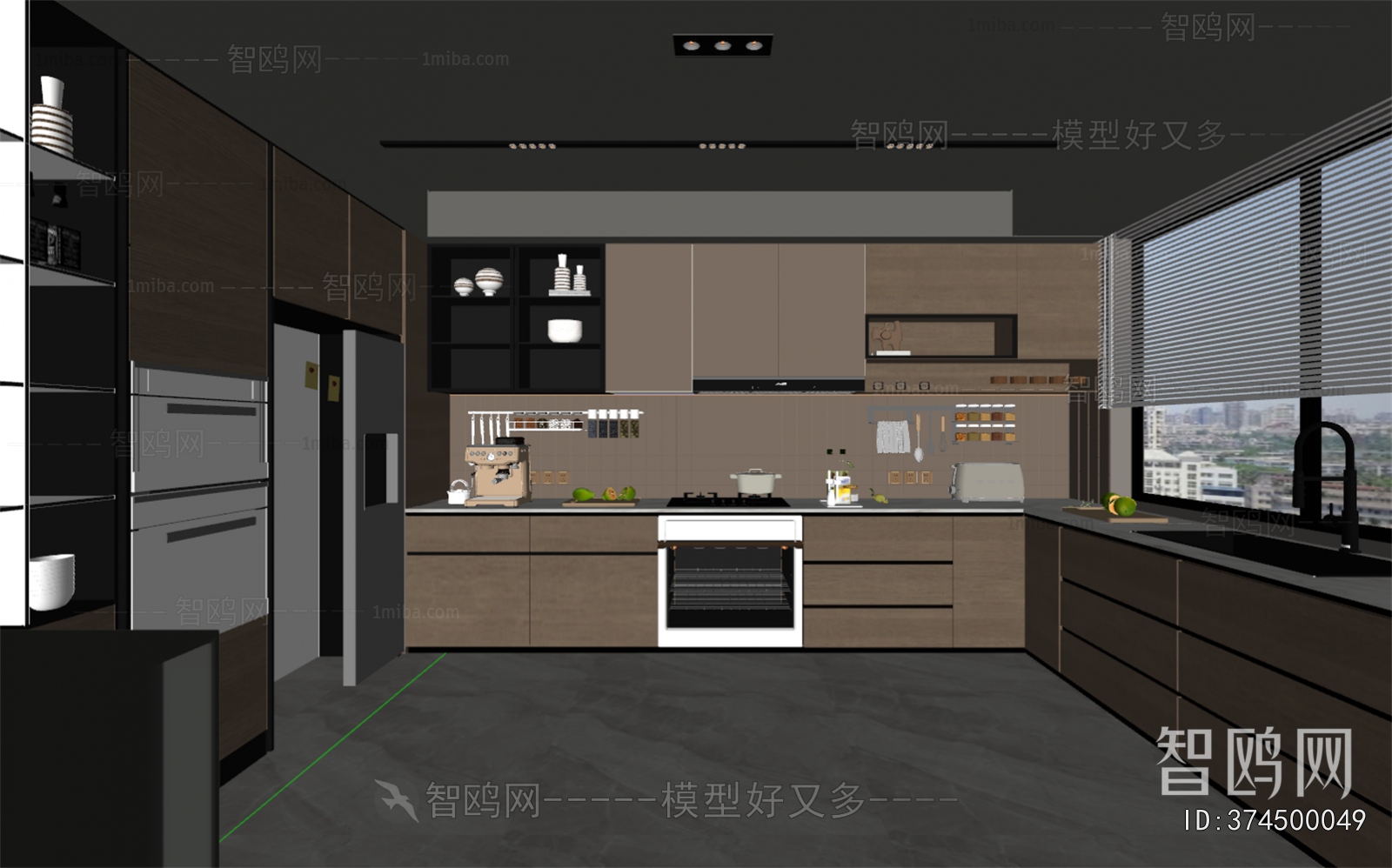 Modern The Kitchen