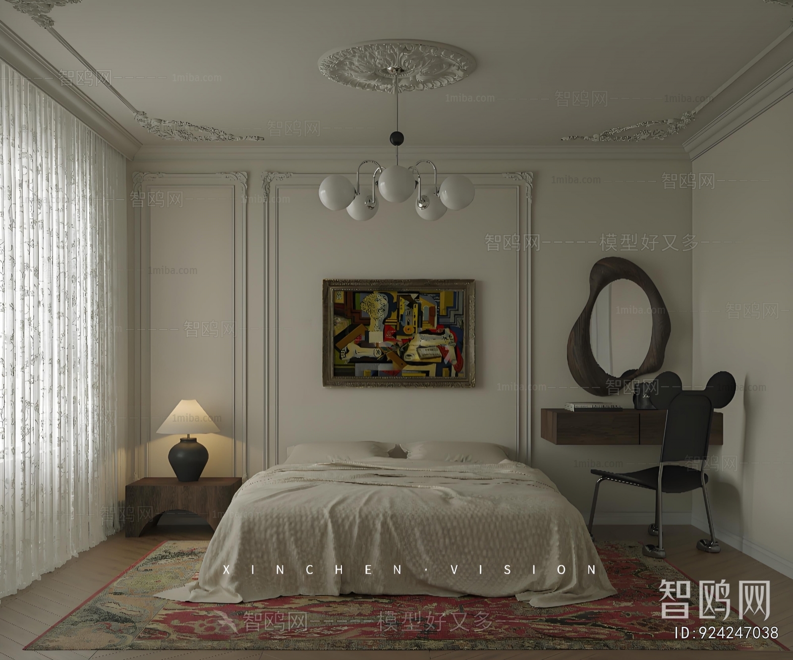French Style Bedroom