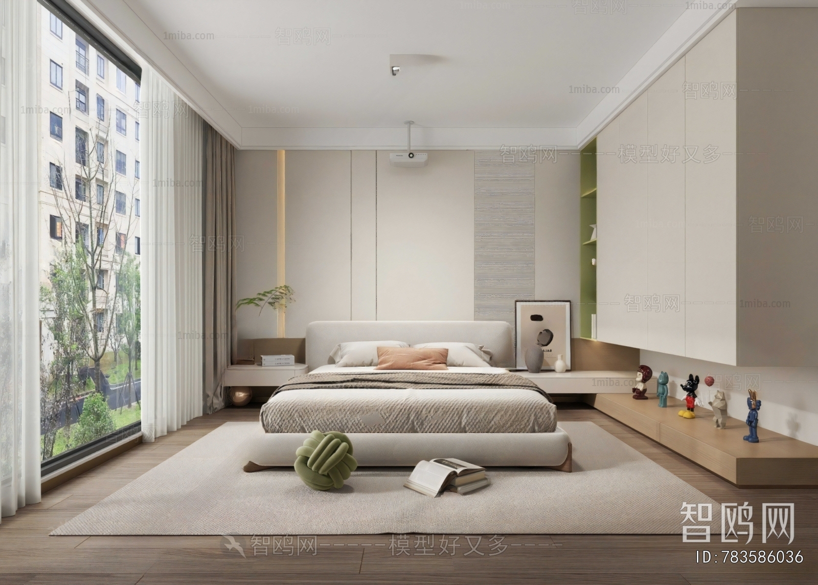 Modern Boy's Room And Son's Room