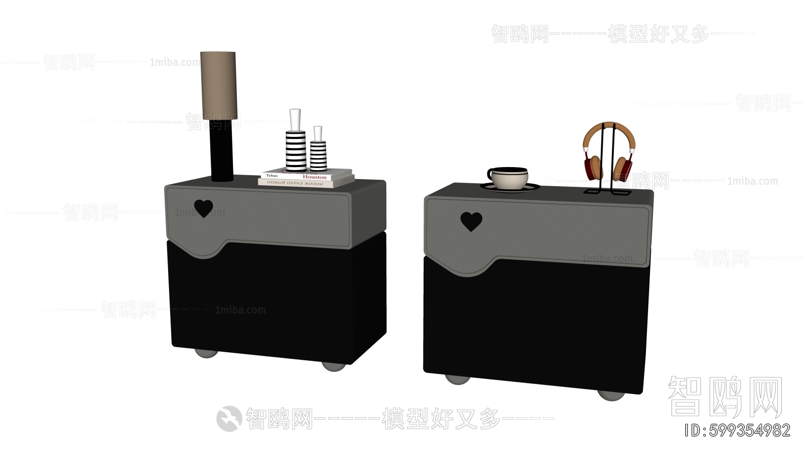 Modern Bedside Cupboard