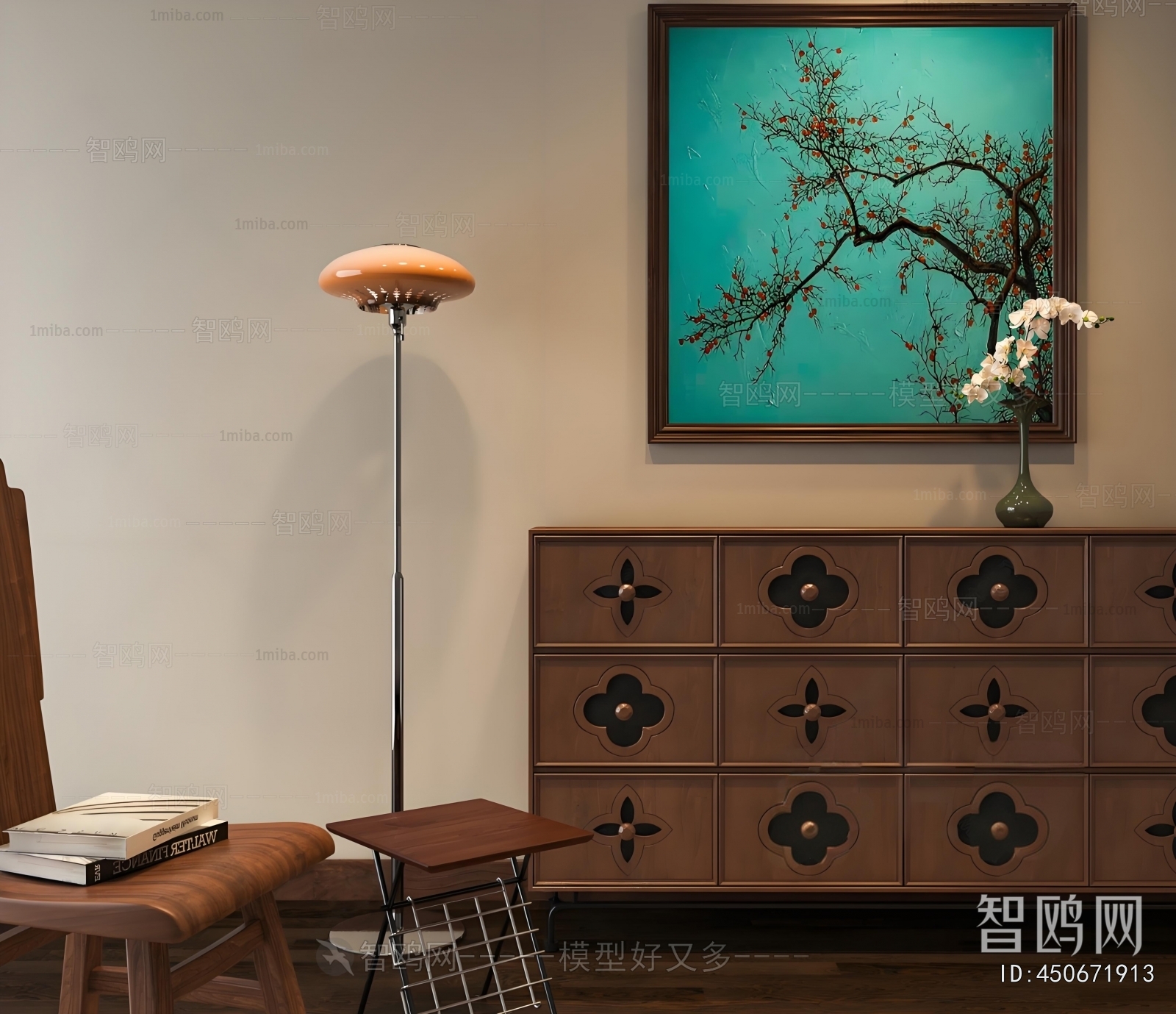 French Style Decorative Cabinet