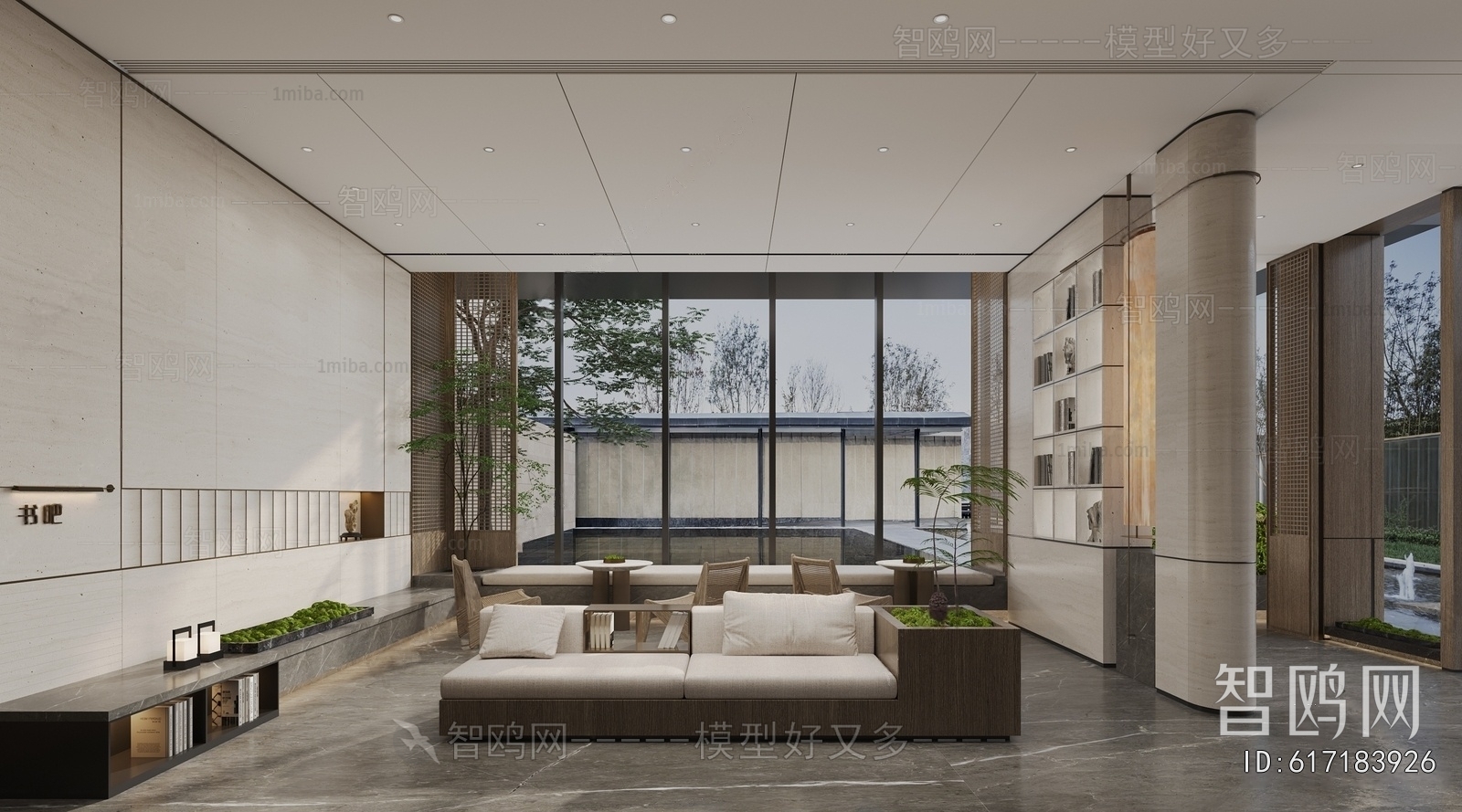 New Chinese Style Rest Area