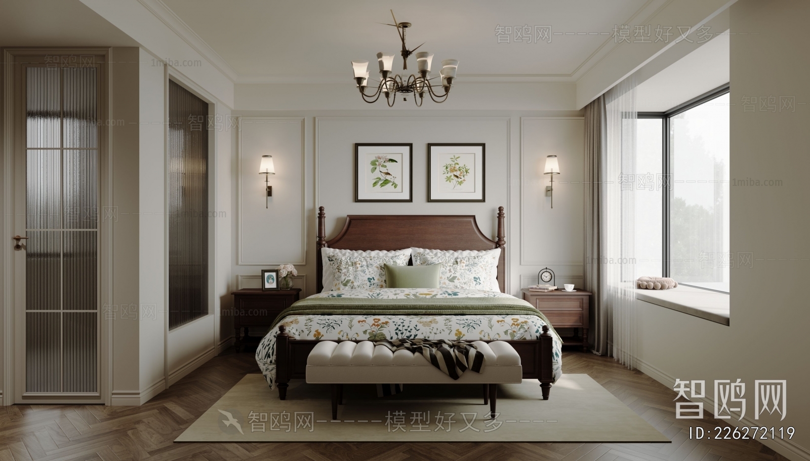 American Style Bedroom