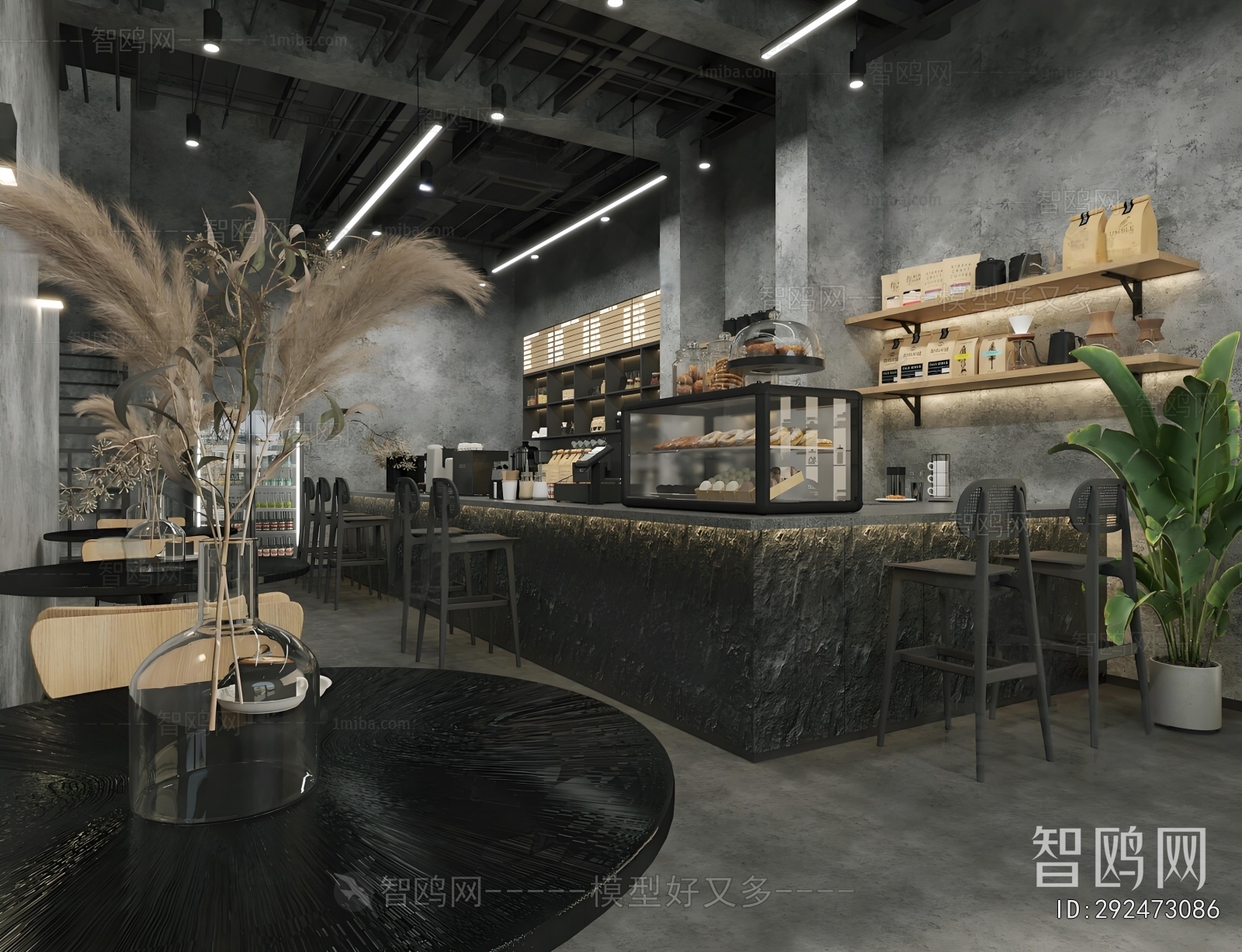 Industrial Style Cafe