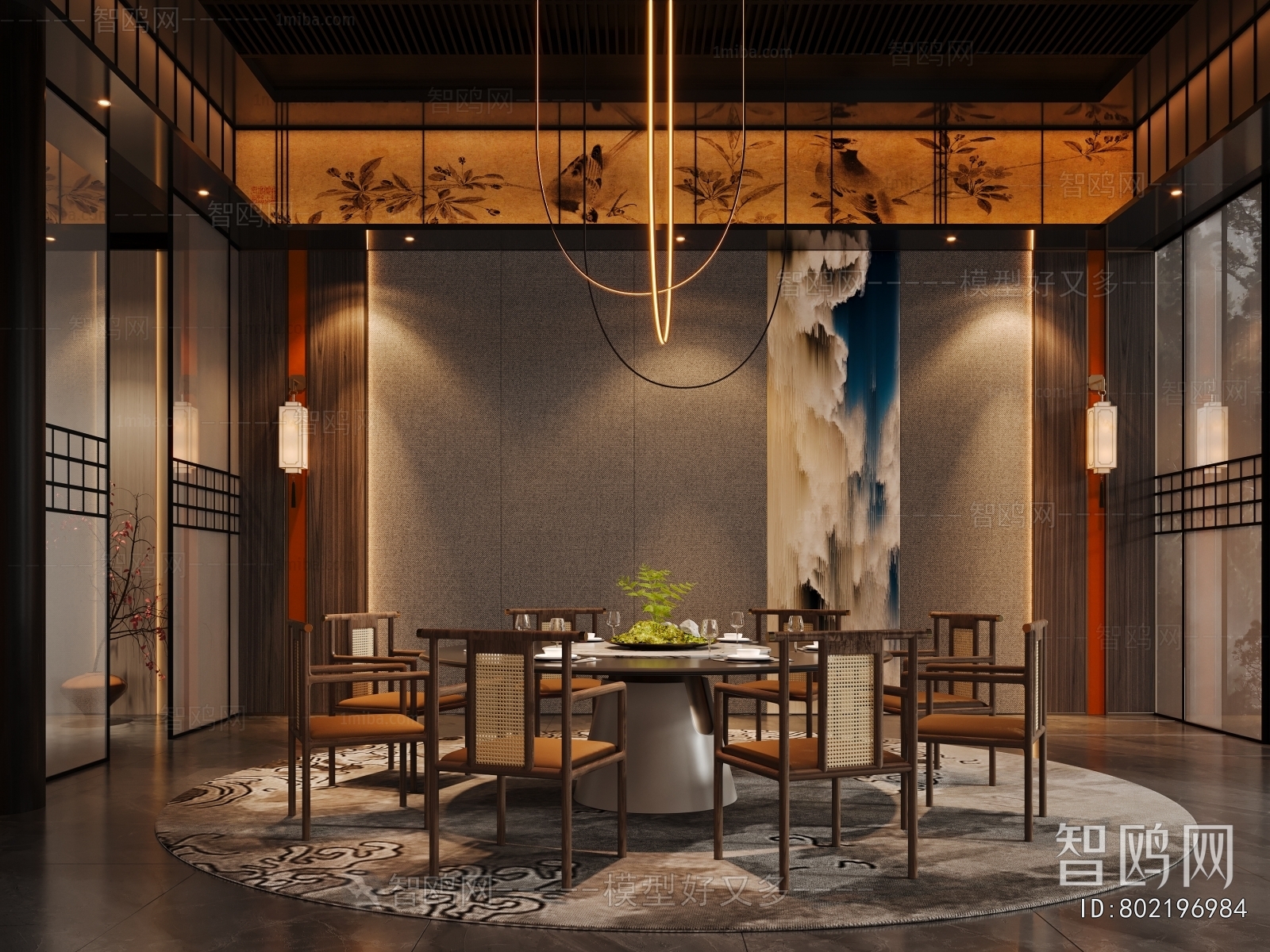 New Chinese Style Restaurant Box