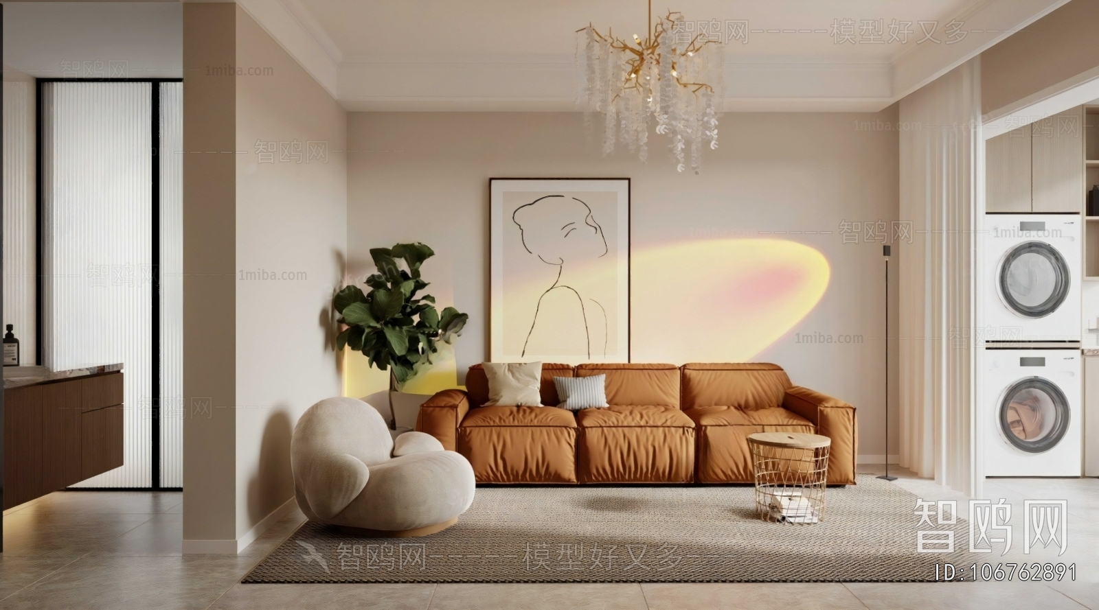 Nordic Style A Living Room