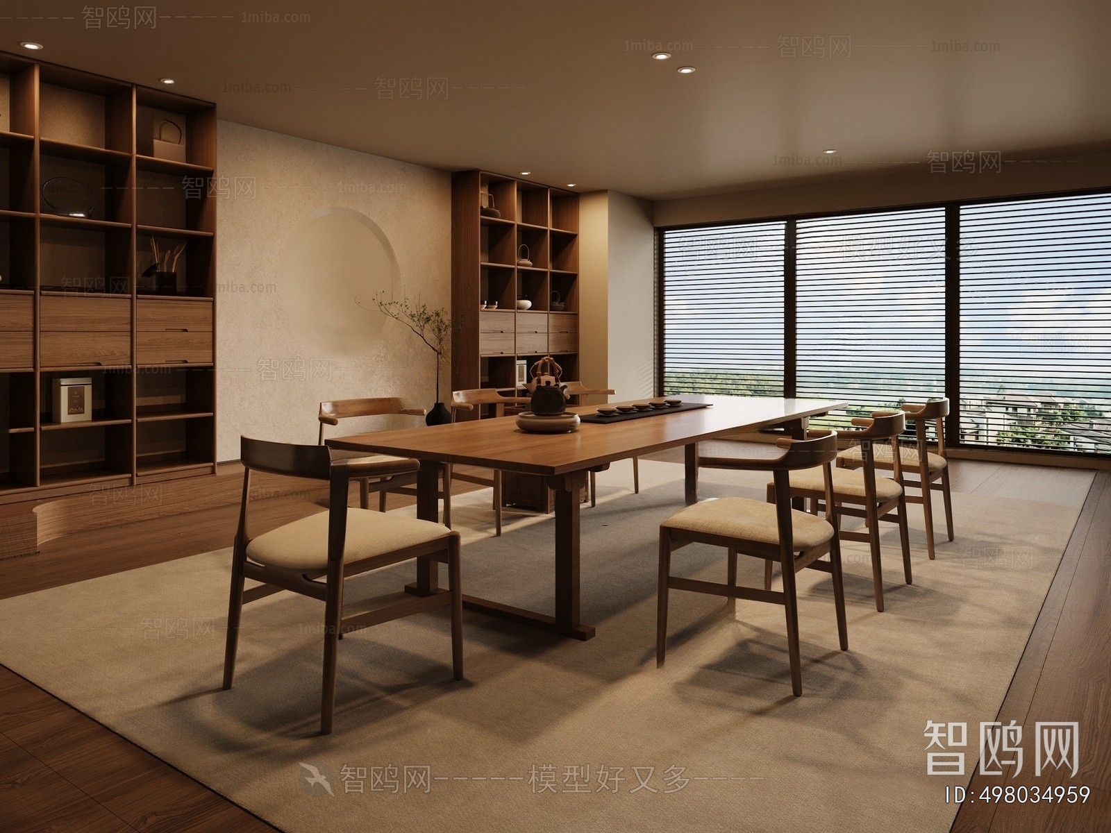 Wabi-sabi Style Tea House