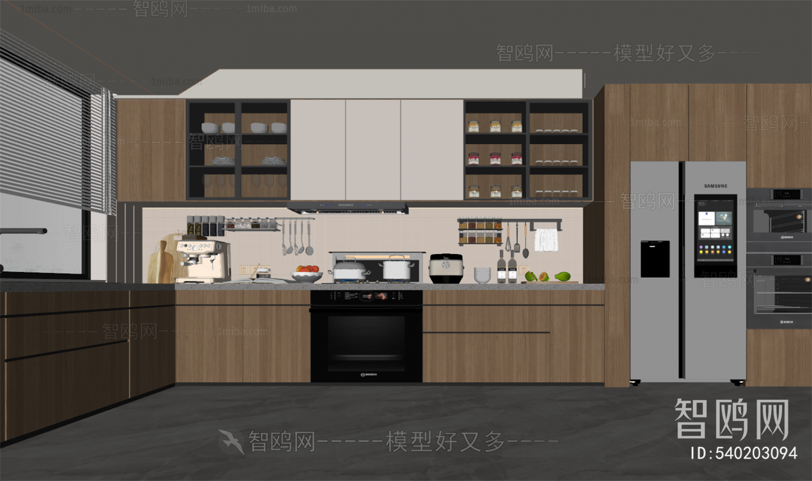 Modern The Kitchen