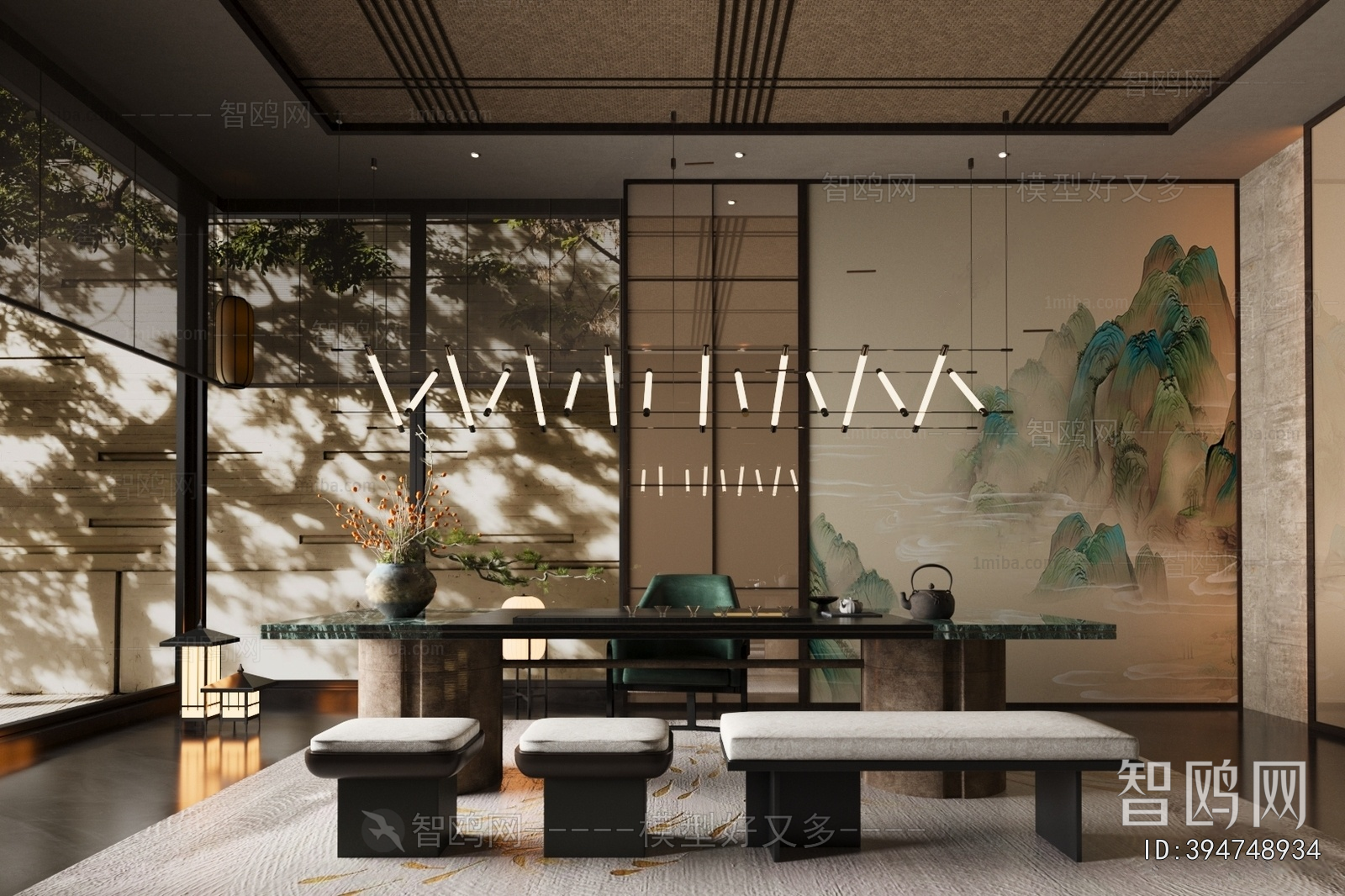 New Chinese Style Tea House