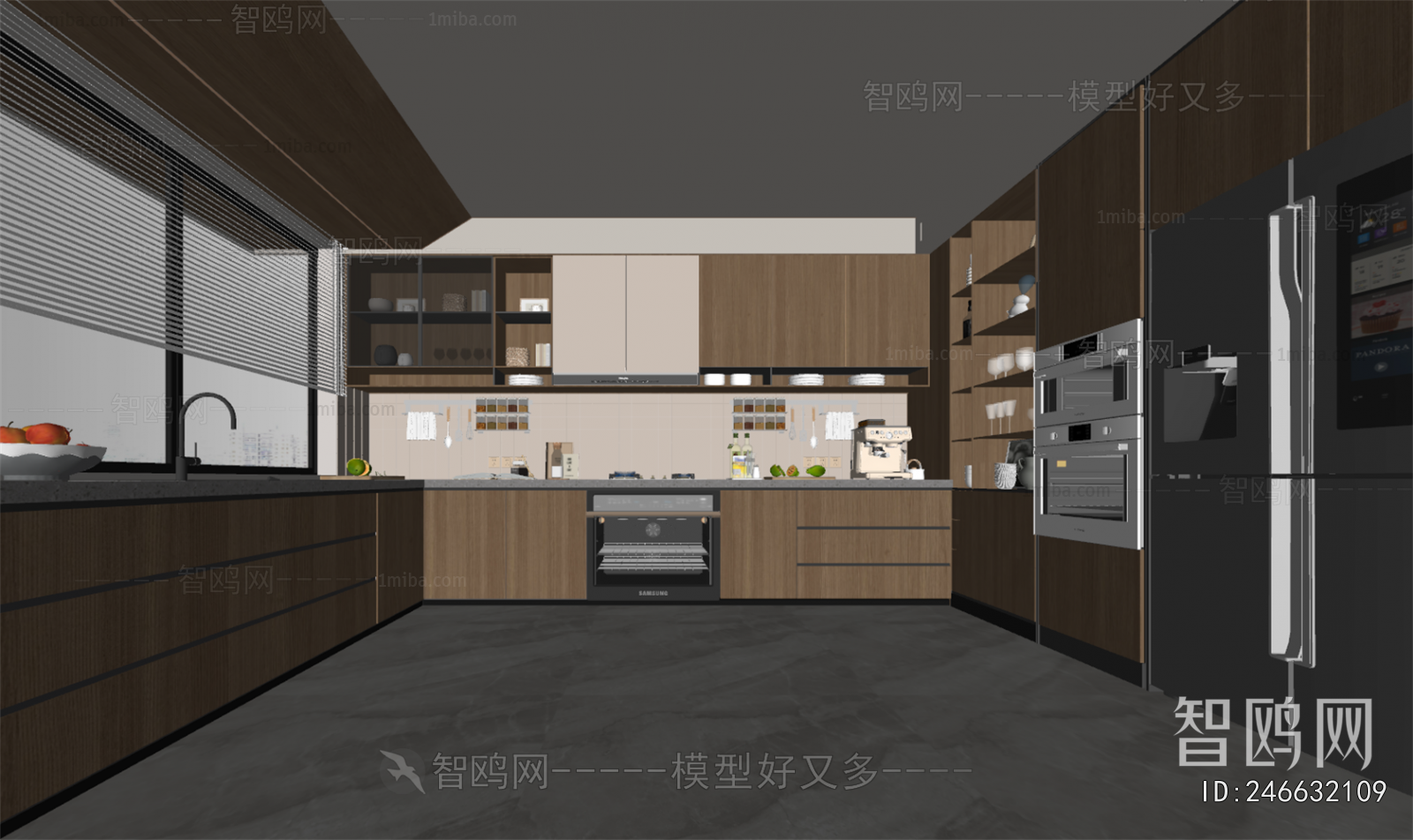 Modern The Kitchen