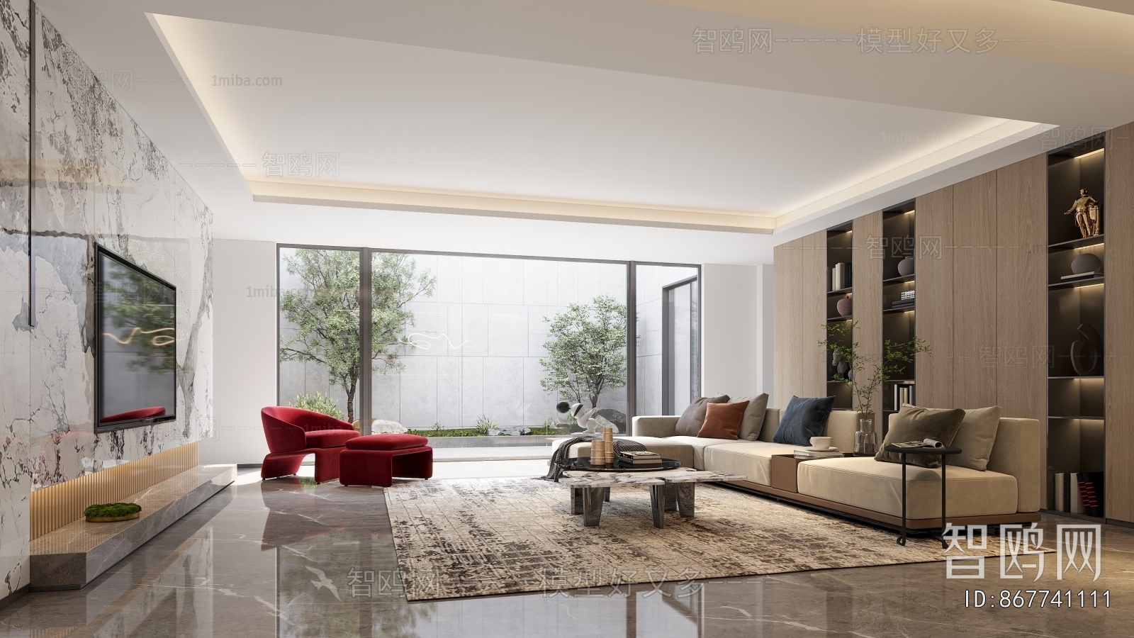 Modern A Living Room