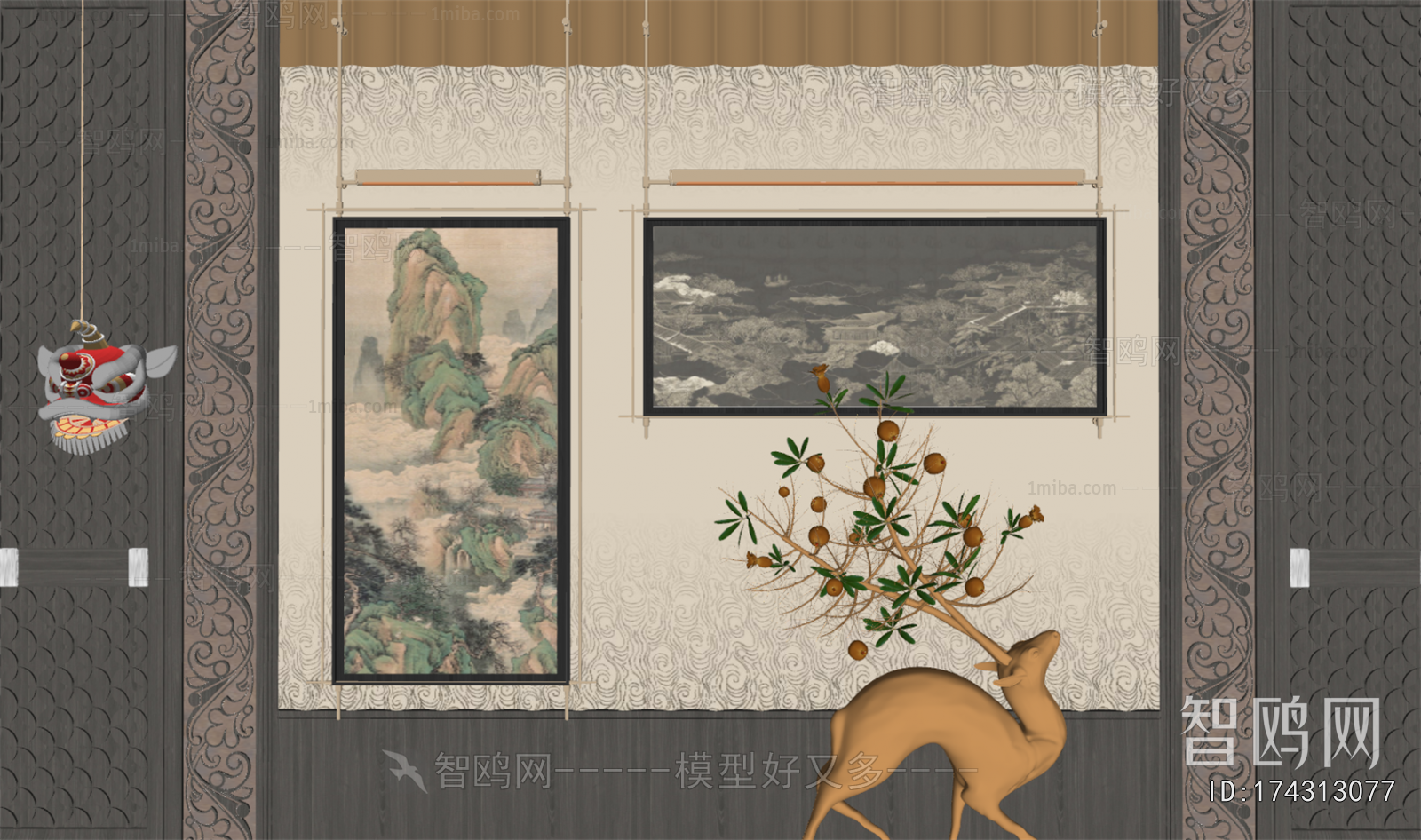 New Chinese Style Painting