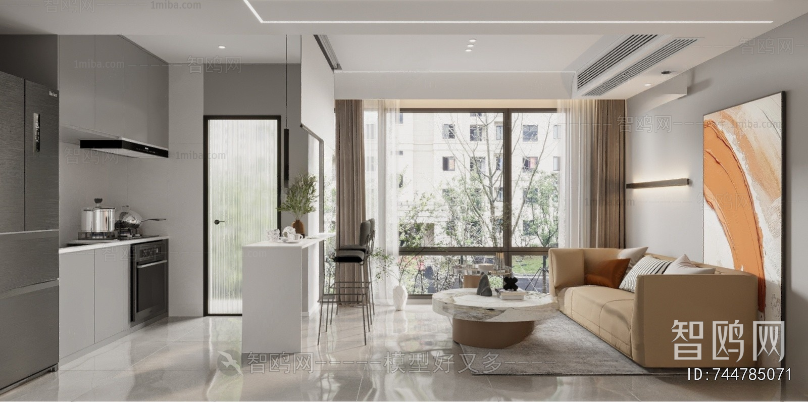 Modern A Living Room