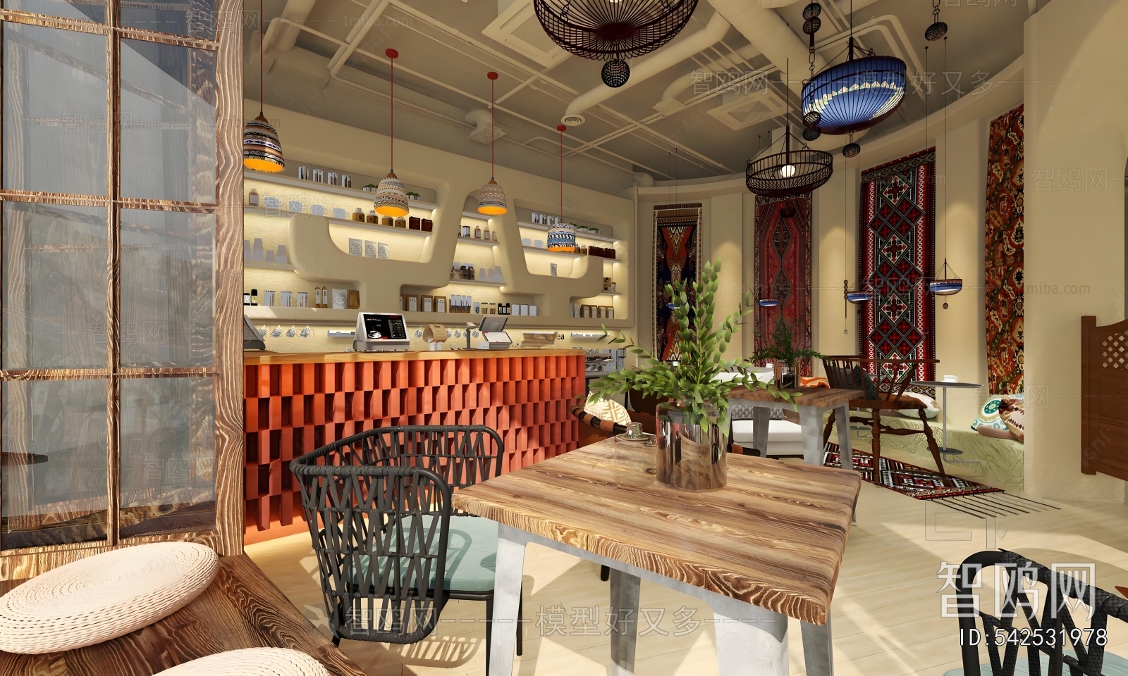 Modern Milk Tea Shop