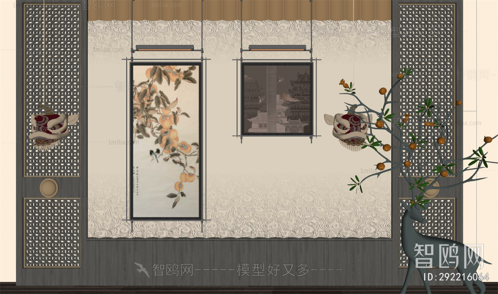 New Chinese Style Painting