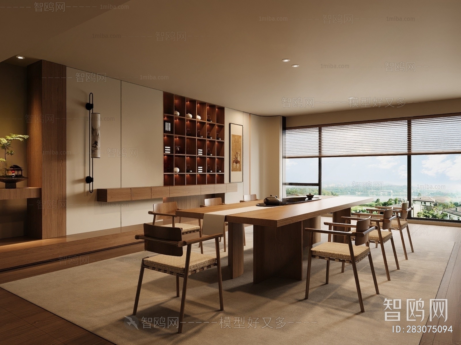 Wabi-sabi Style Tea House