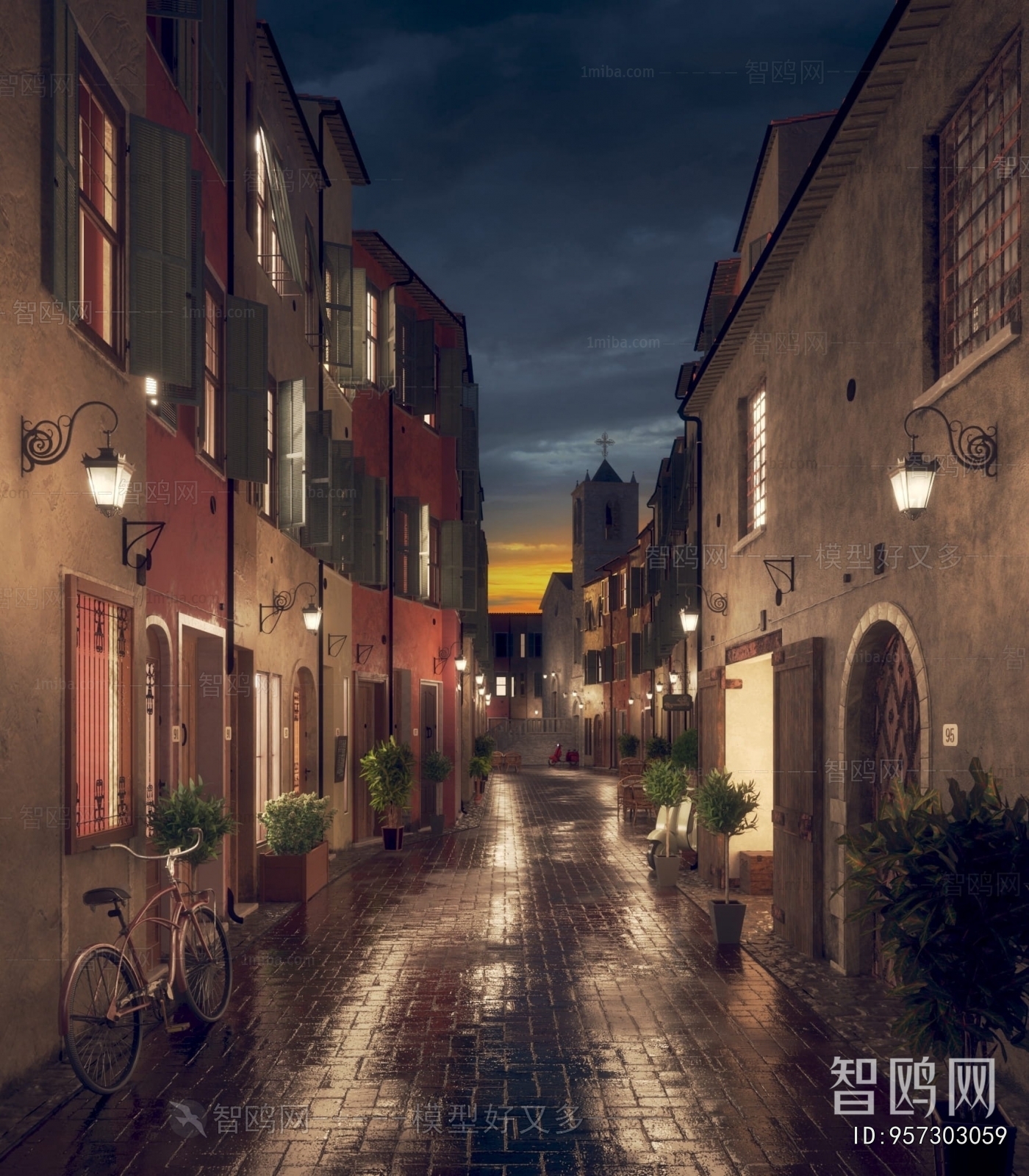 Modern Commercial Street