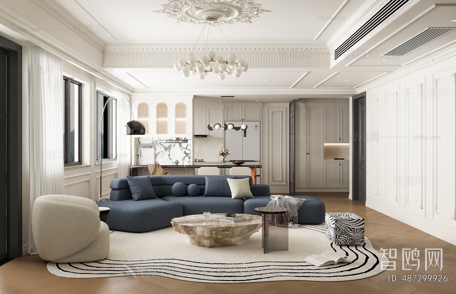 French Style A Living Room