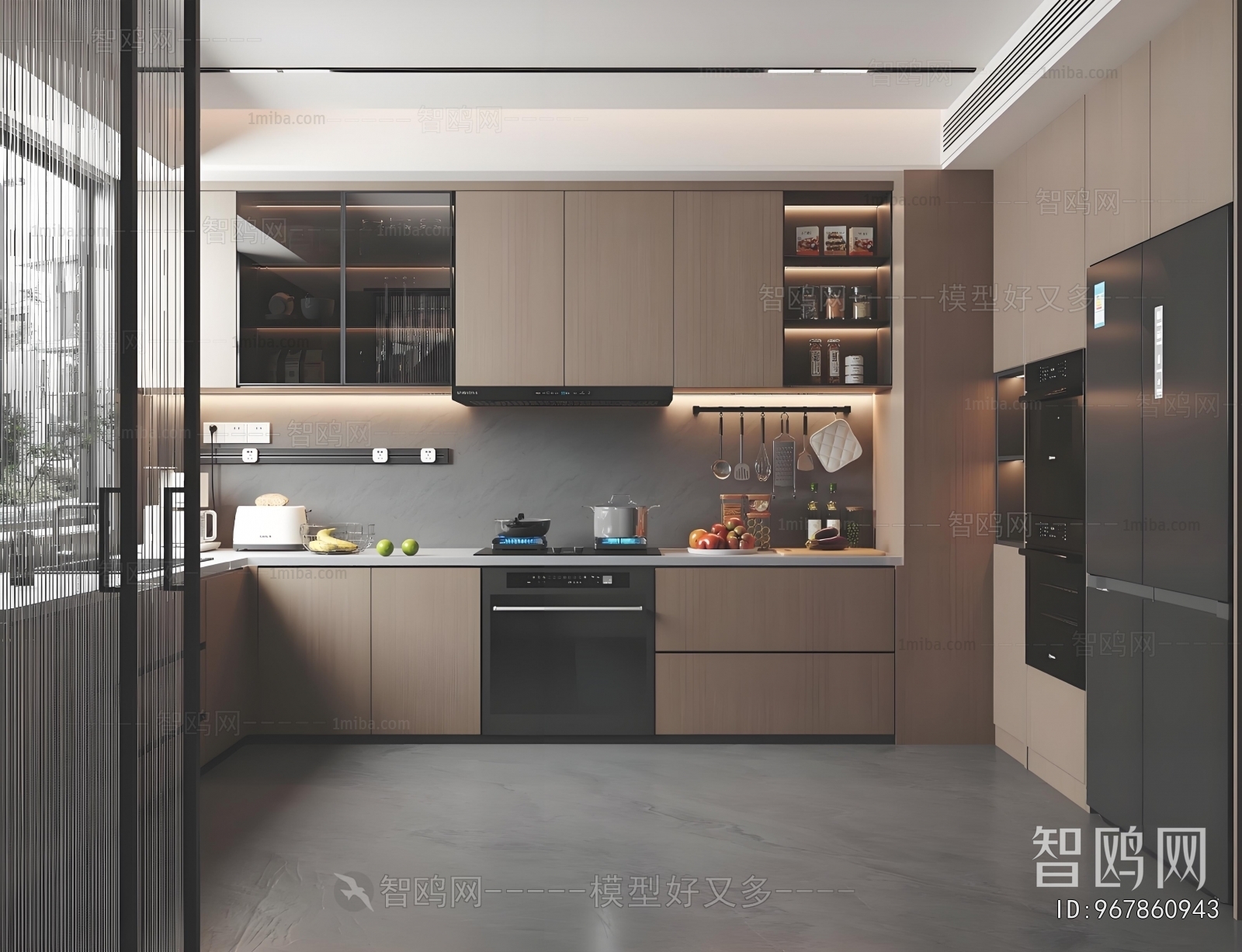 Modern The Kitchen