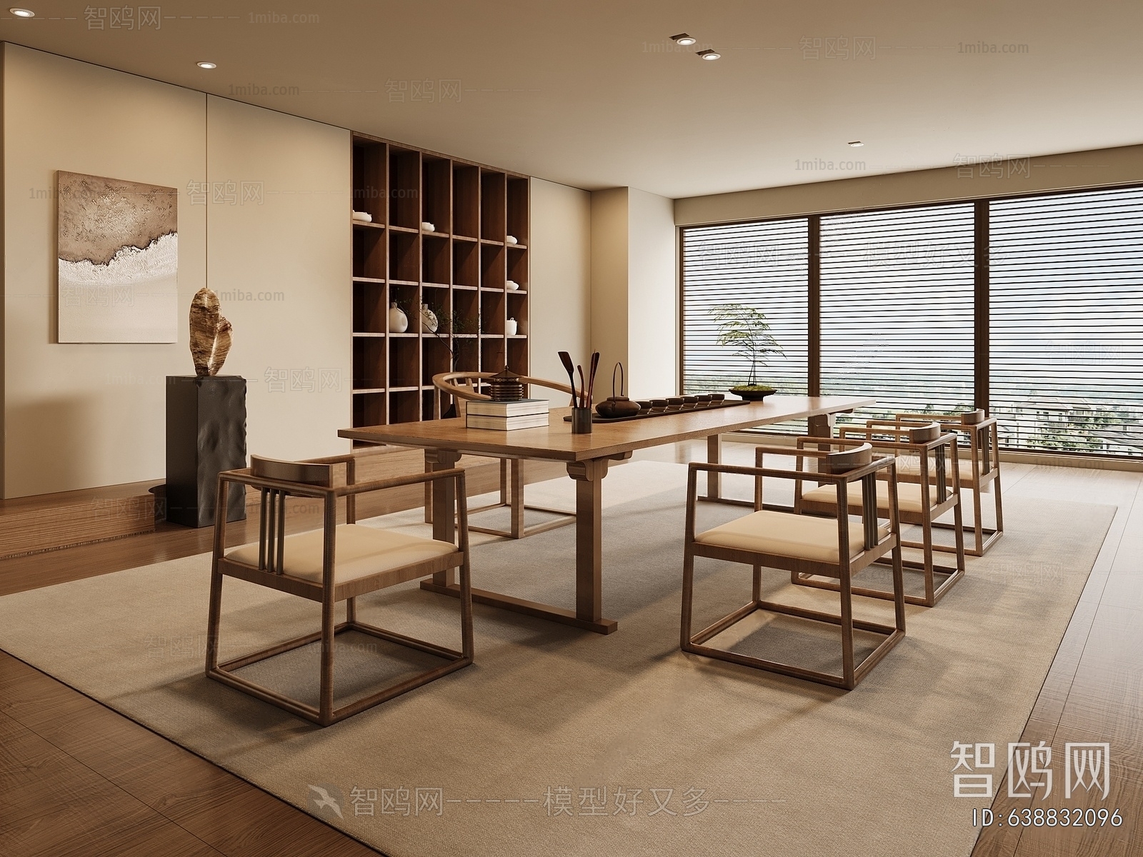 Wabi-sabi Style Tea House