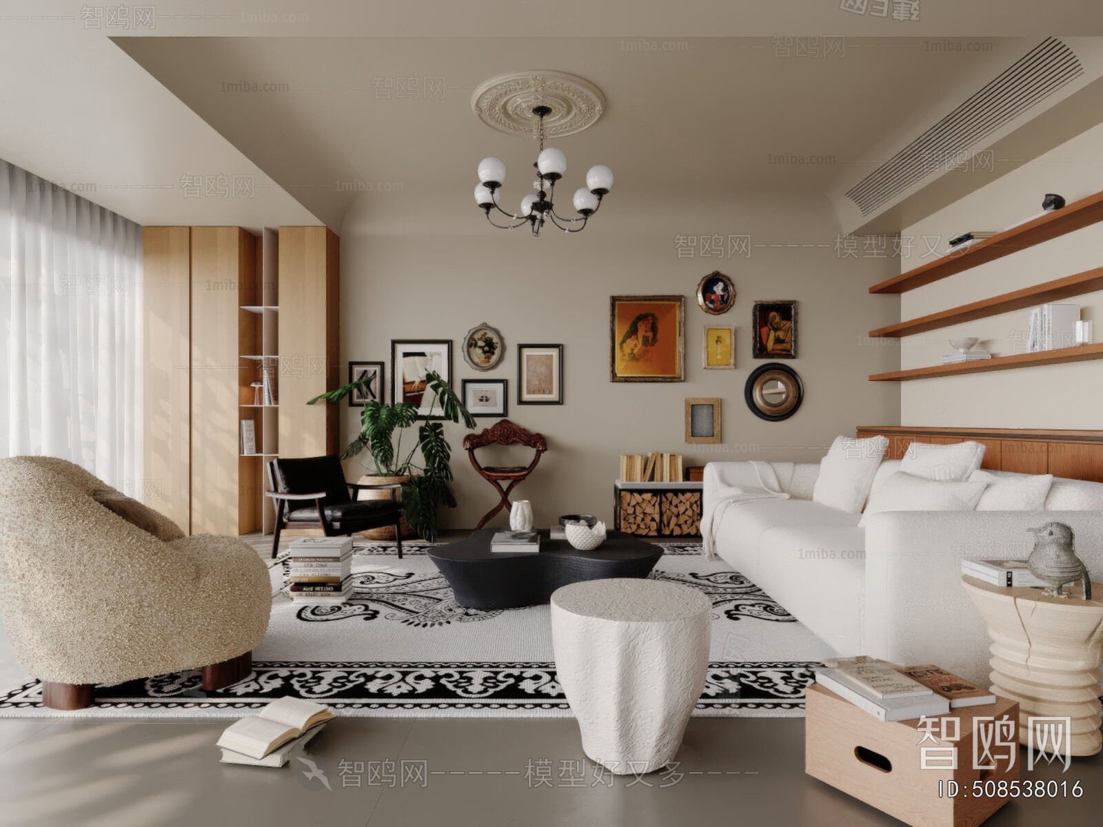 French Style A Living Room