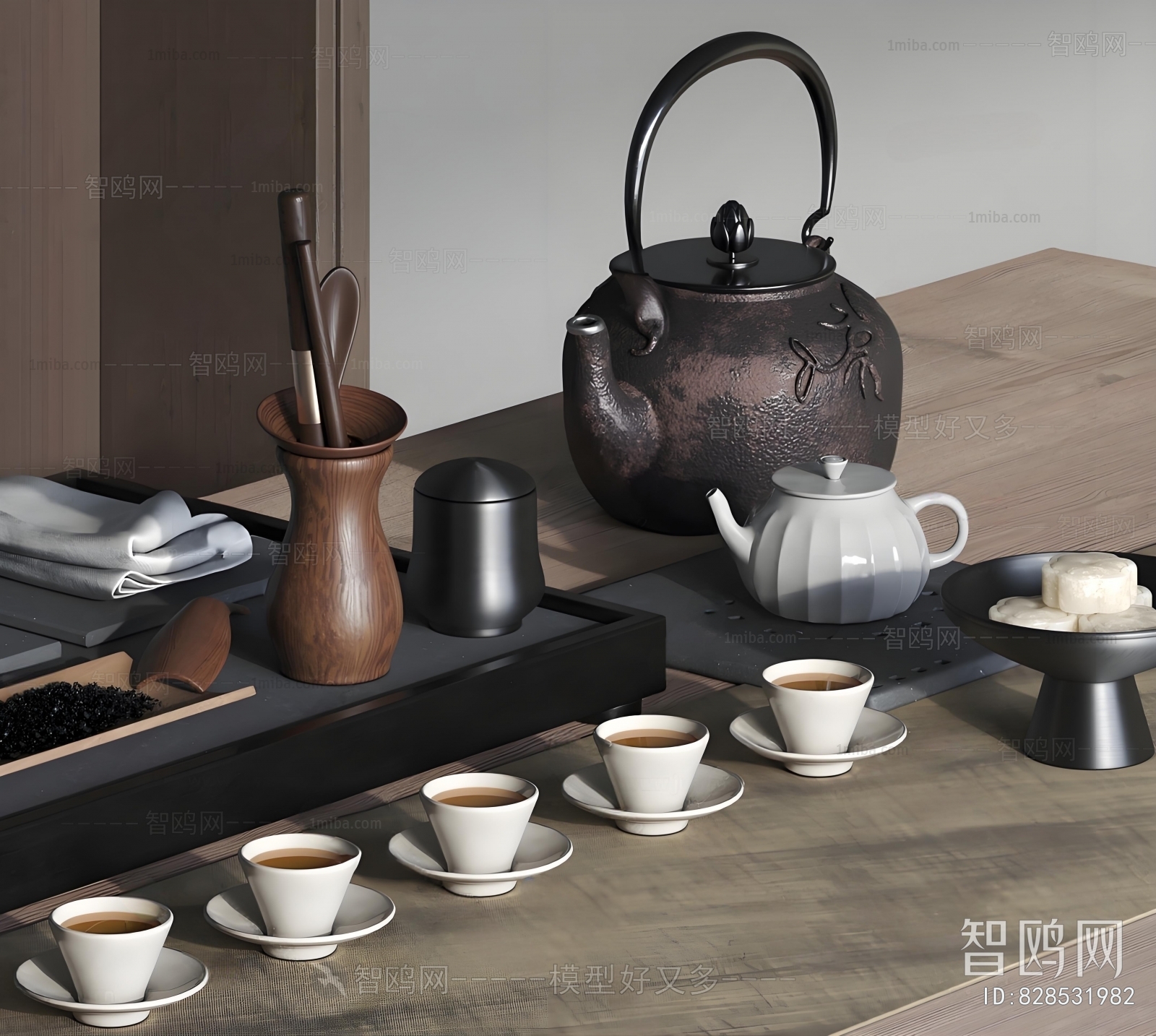 New Chinese Style Tea Set