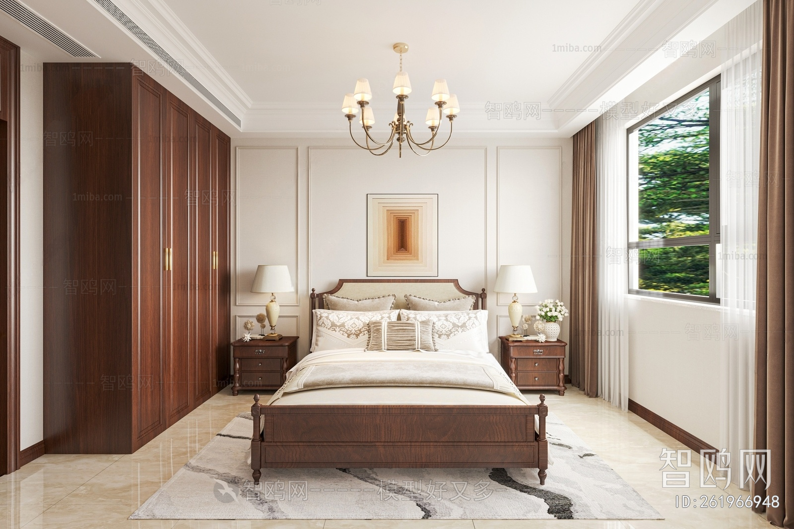 American Style Bedroom