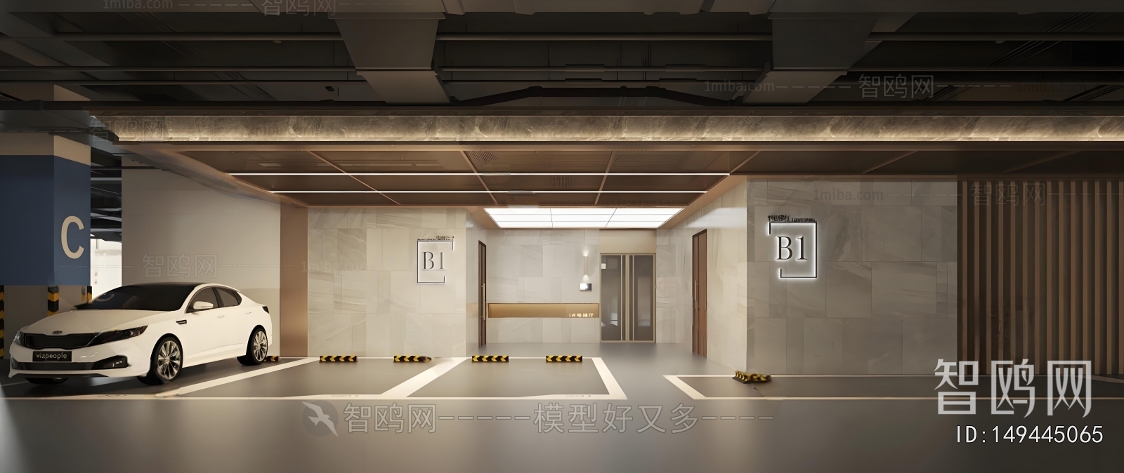 Modern Underground Garage