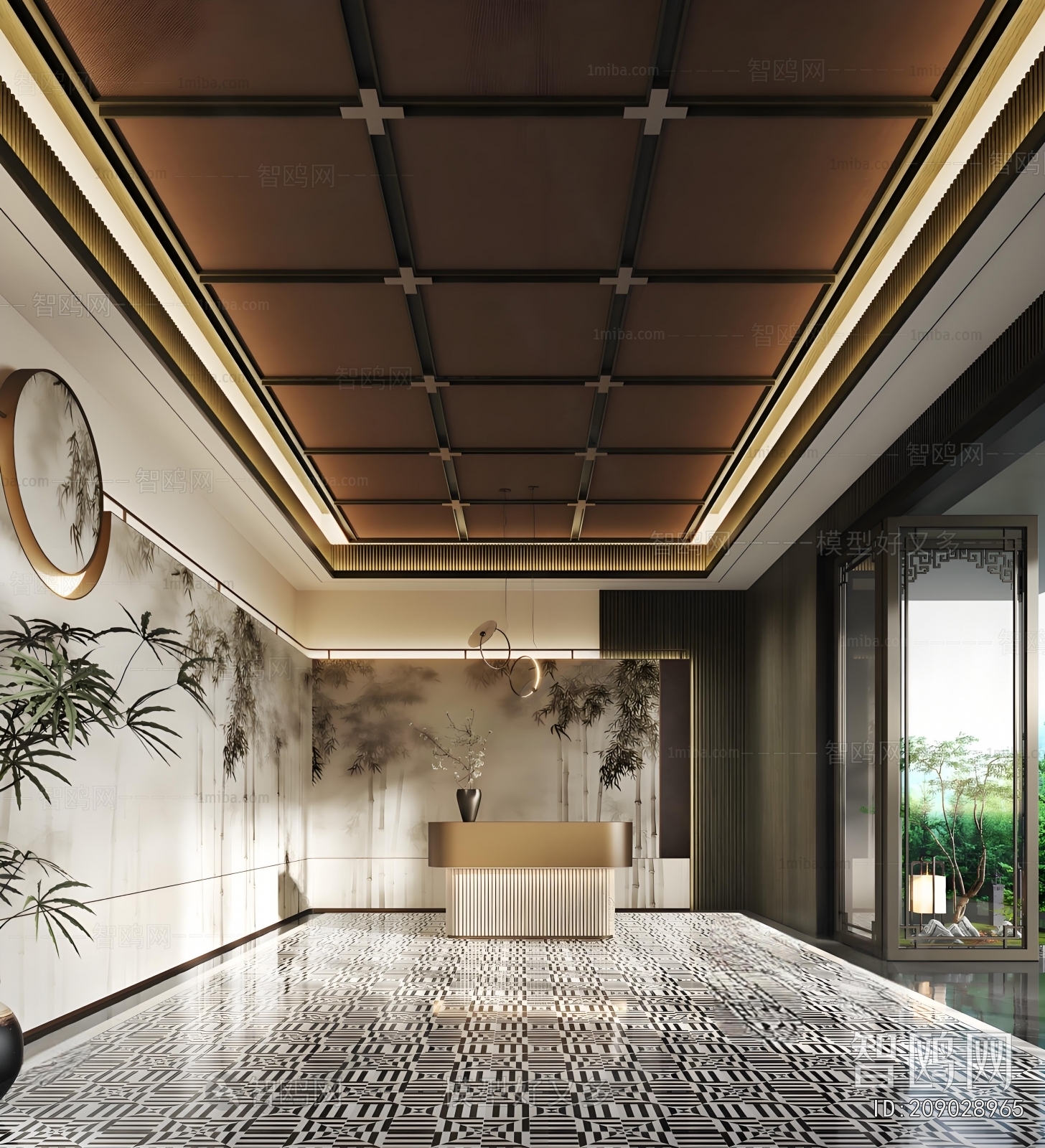 New Chinese Style Reception Hall