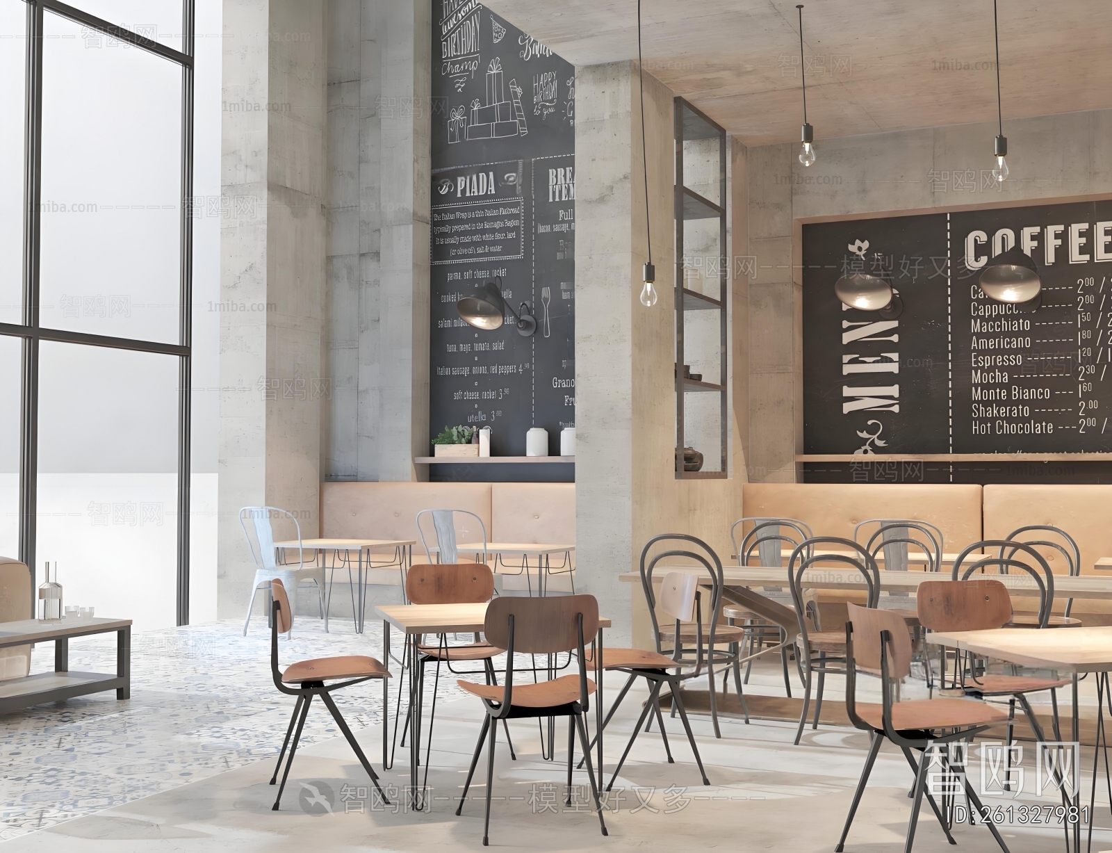 Industrial Style Cafe