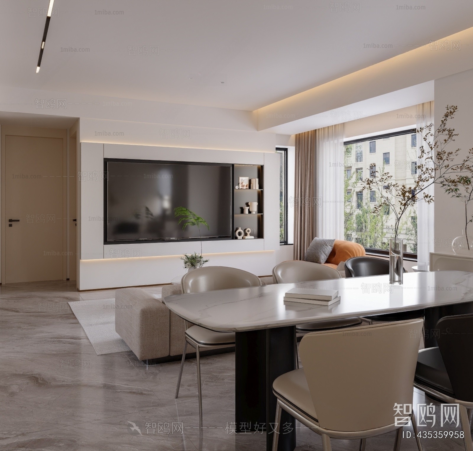 Modern A Living Room