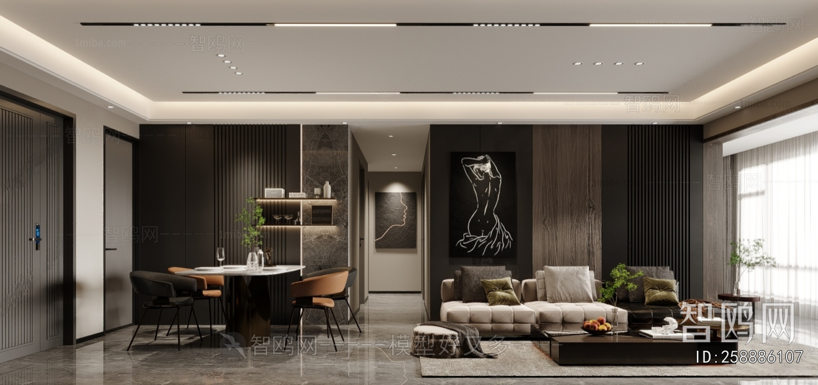 Modern A Living Room