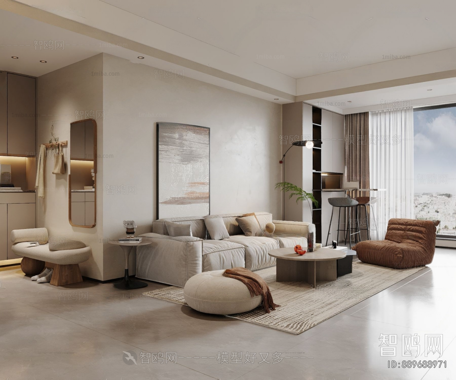 Modern A Living Room