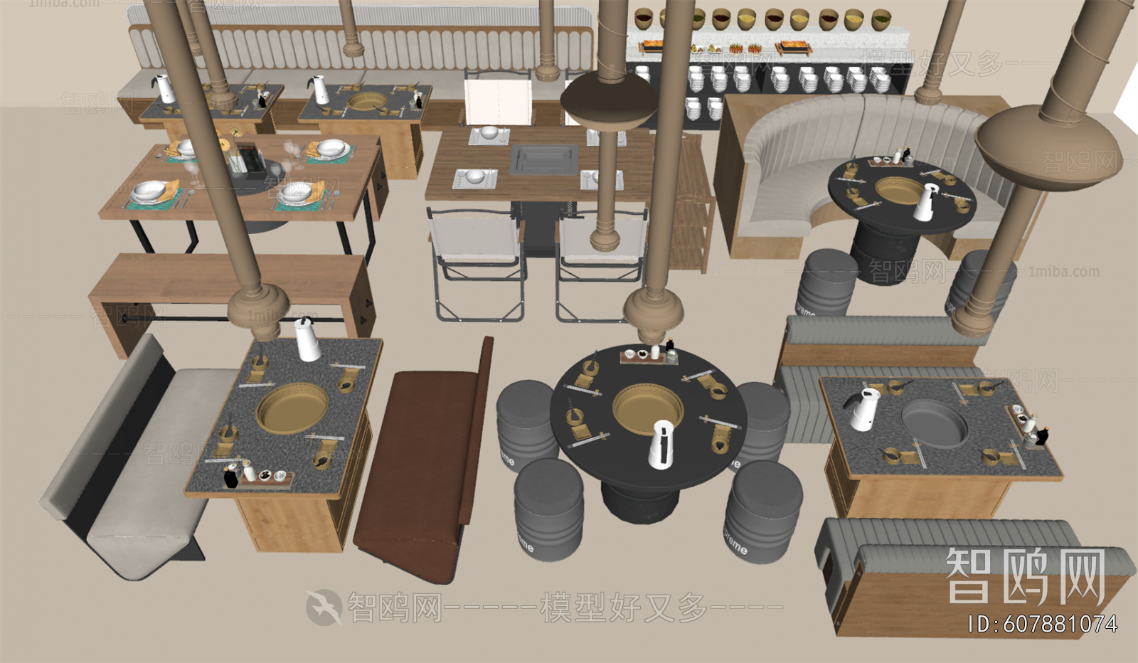 Modern Card Seat Sofa