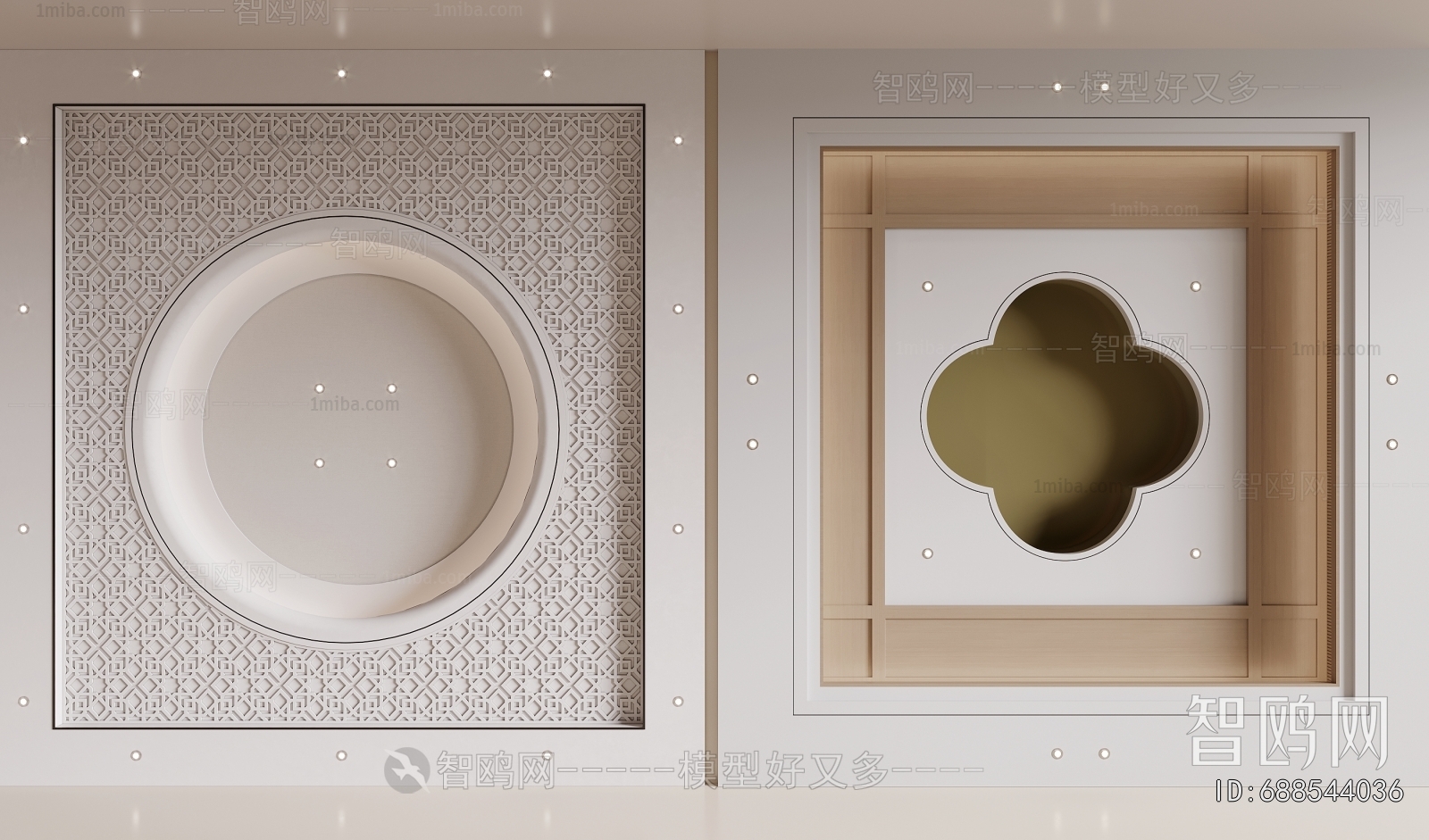 New Chinese Style Suspended Ceiling